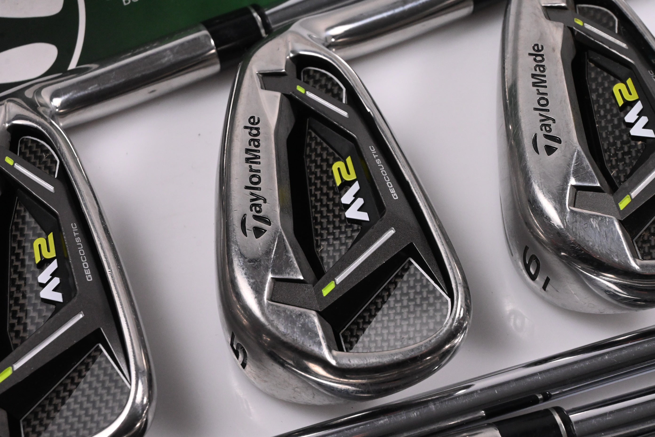 Taylormade M2 2017 Irons / 4-PW / Regular Flex Taylormade Reax Steel 88 Shafts