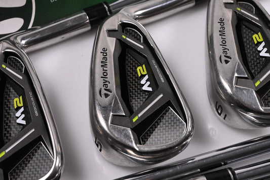 Taylormade M2 2017 Irons / 4-PW / Regular Flex Taylormade Reax Steel 88 Shafts