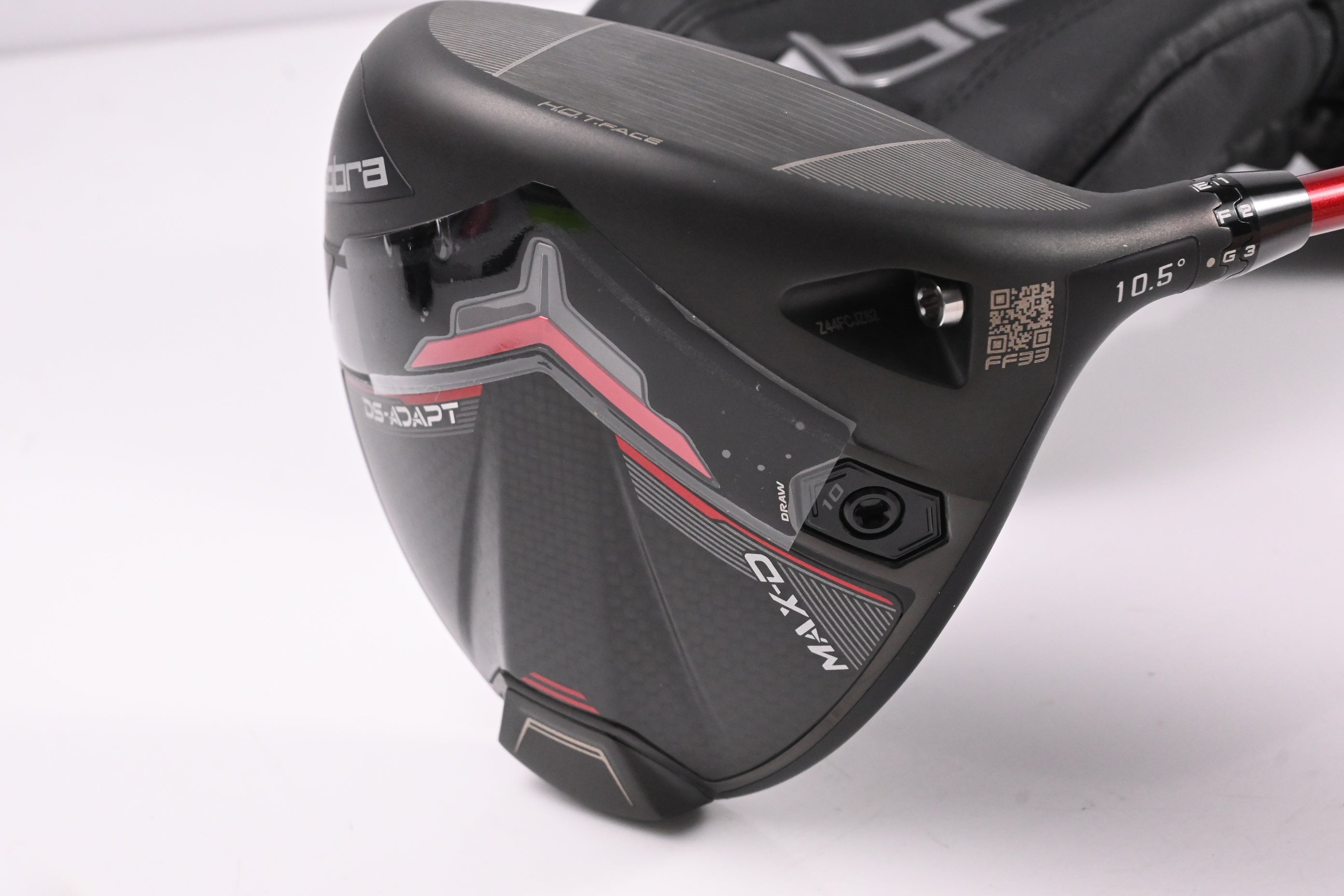 Cobra DS-Adapt MAX-D Driver / 10.5 Degree / Senior Flex Project X Denali Red 50