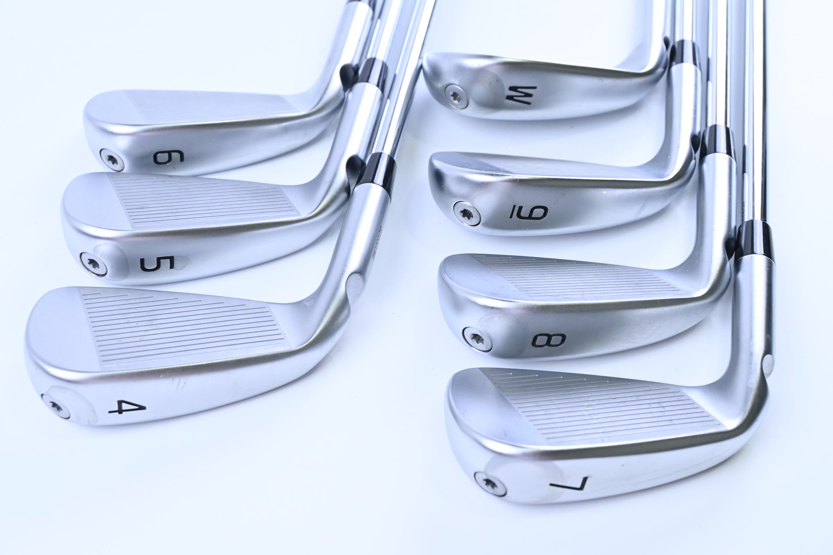 Ping i540 Irons / 4-PW / Blue Dot / Stiff Flex NS Pro Modus3 Tour105 Shafts
