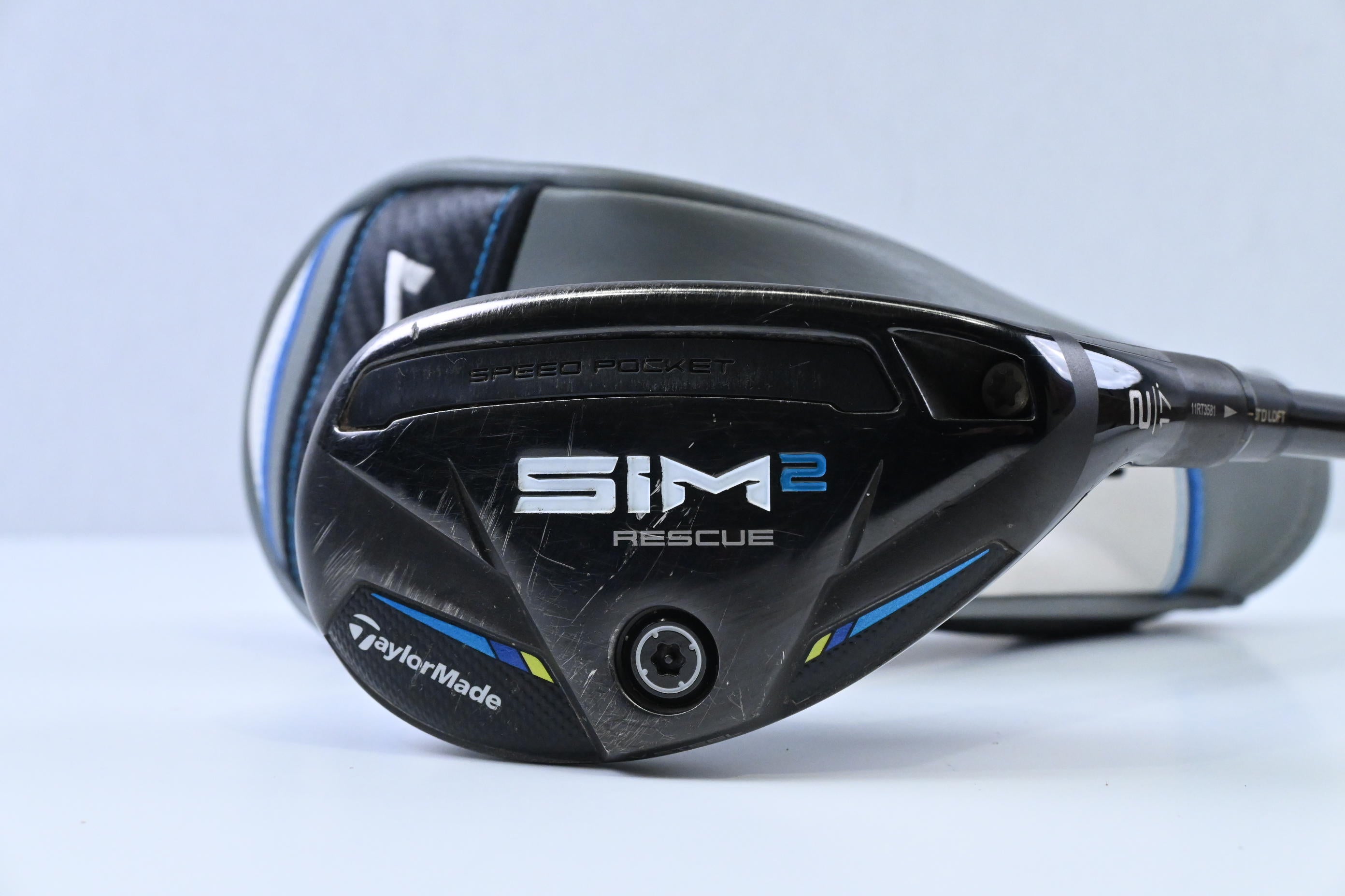 Taylormade SIM2 #2 Hybrid / 17 Degree / Regular Flex Tensei AV Blue 70 Shaft