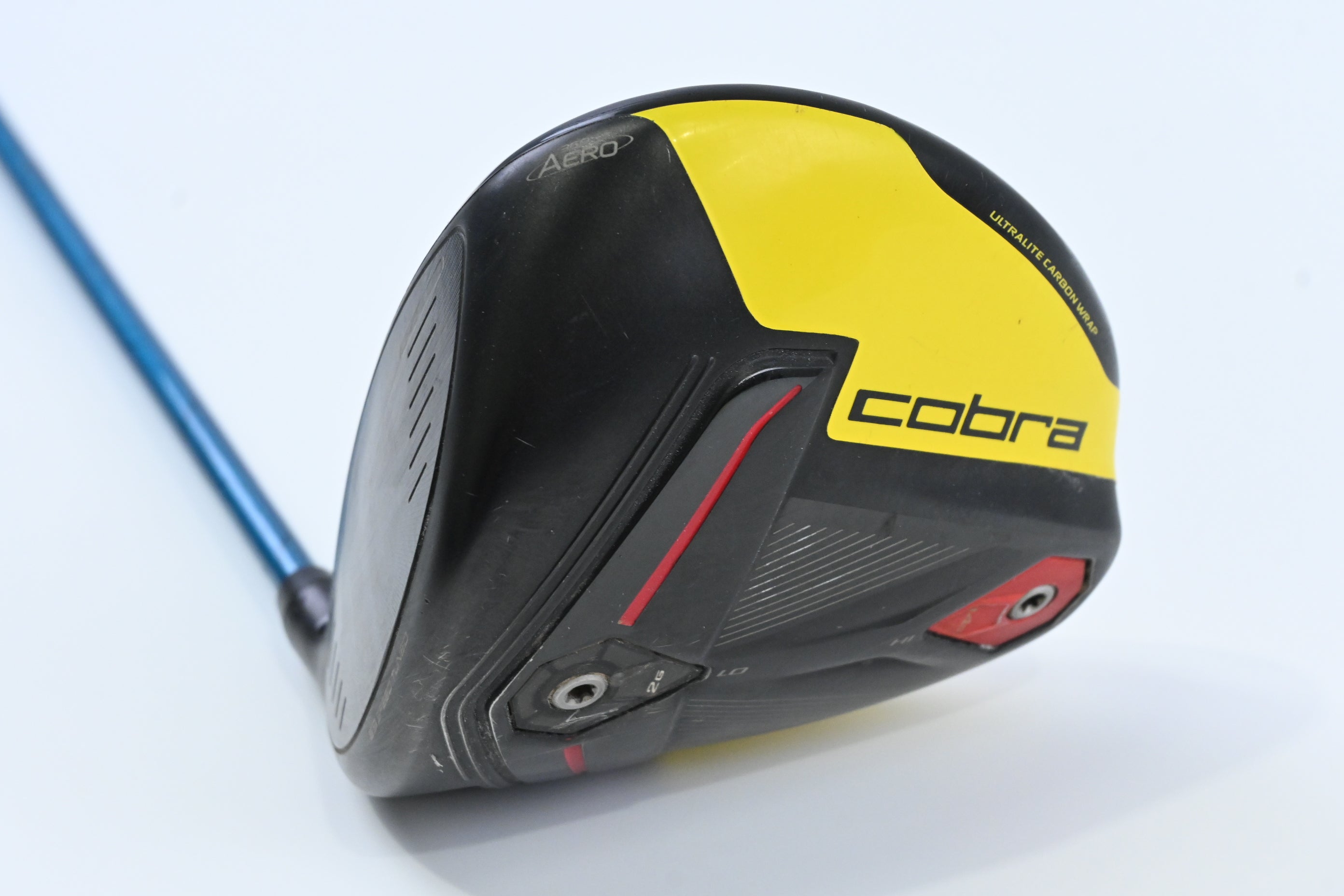Left Hand Cobra King F9 Driver / 10.5 Degree / Stiff Flex Evenflow Blue 65 Shaft