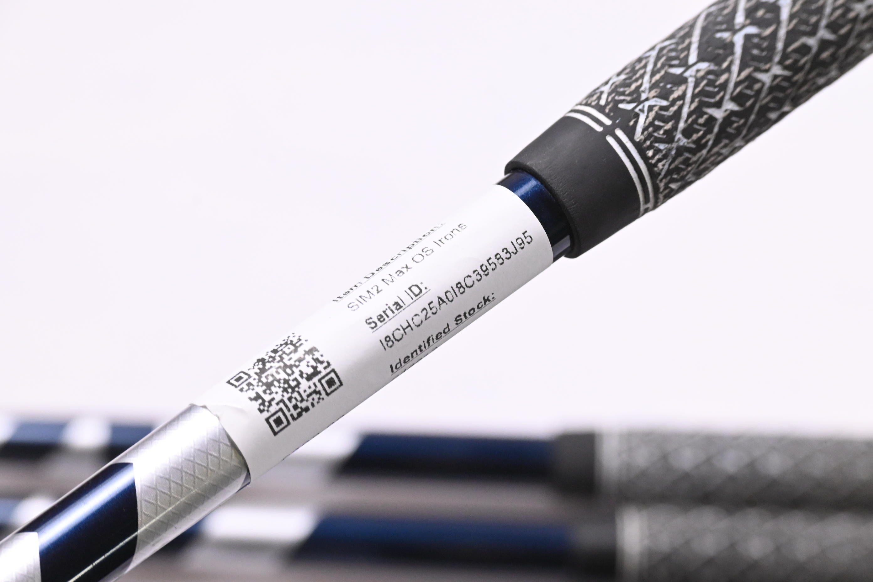 Taylormade SIM2 Max OS Irons / 6-PW+SW / Regular Flex Ventus Blue 6 Shafts