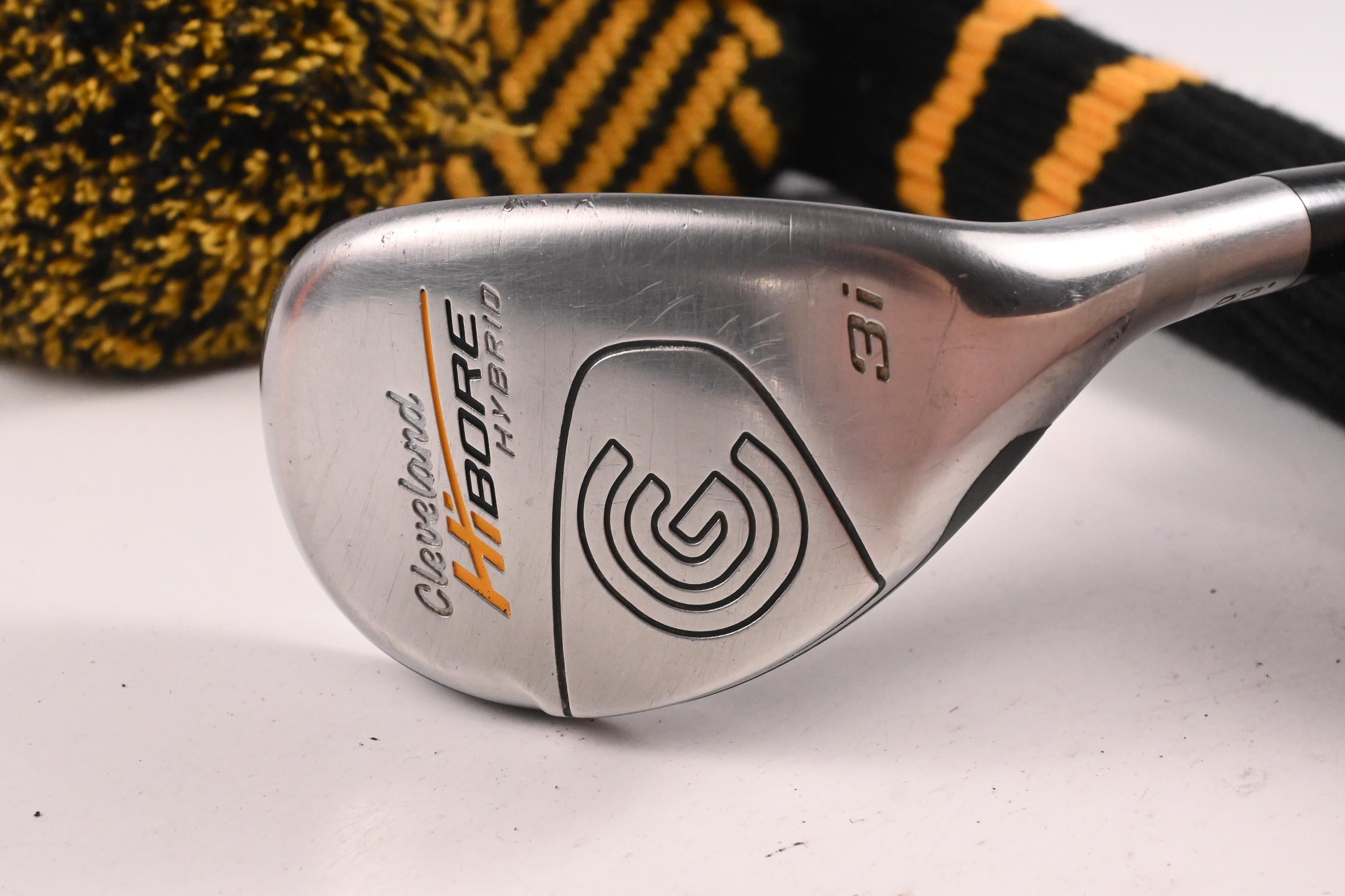 Cleveland HiBore #3 Hybrid / 22 Degree / Stiff Flex Cleveland 83 Shaft