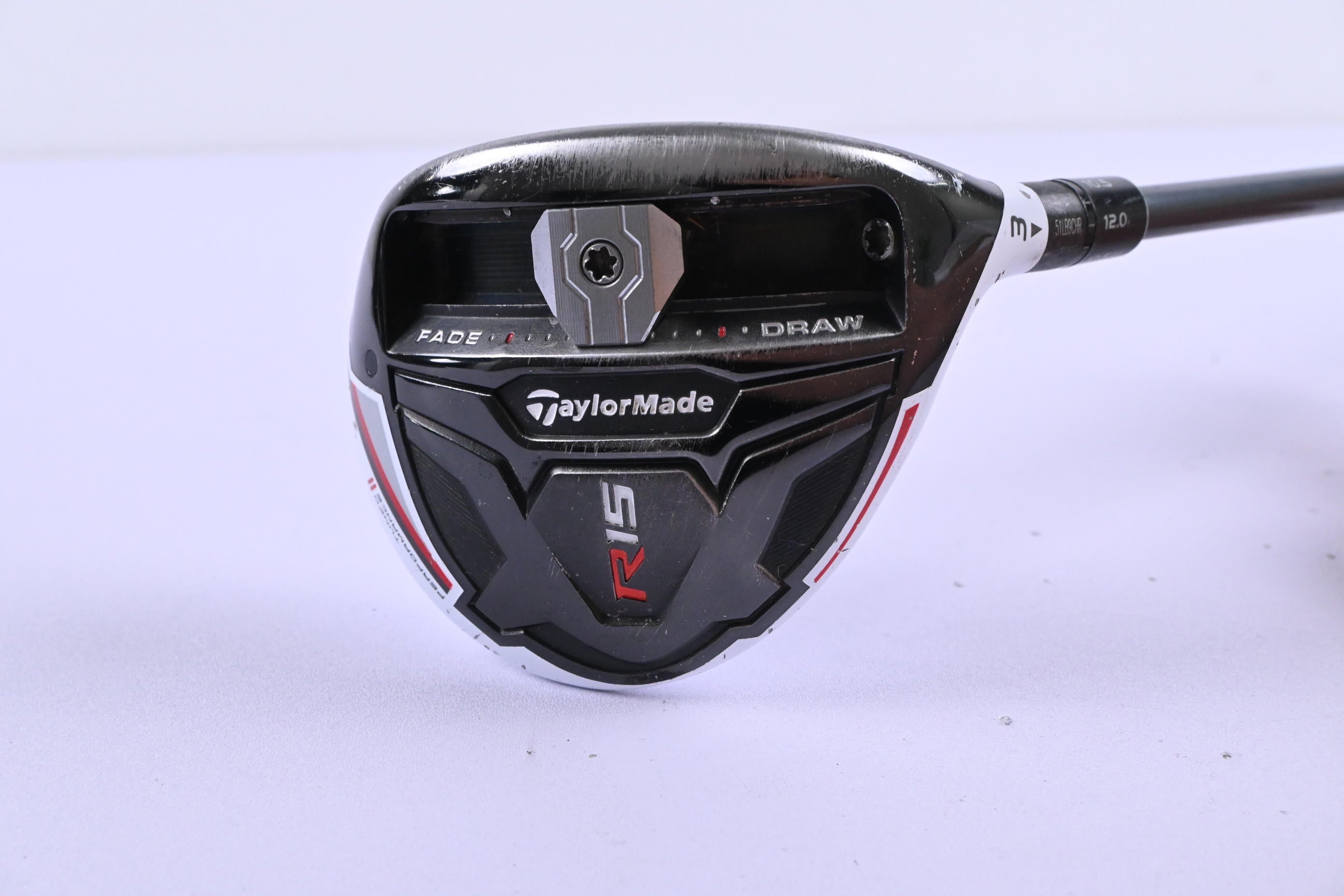 Taylormade R15 #3 Wood / 15 Degree / Senior Flex Aldila RIP Phenom 70 Shaft
