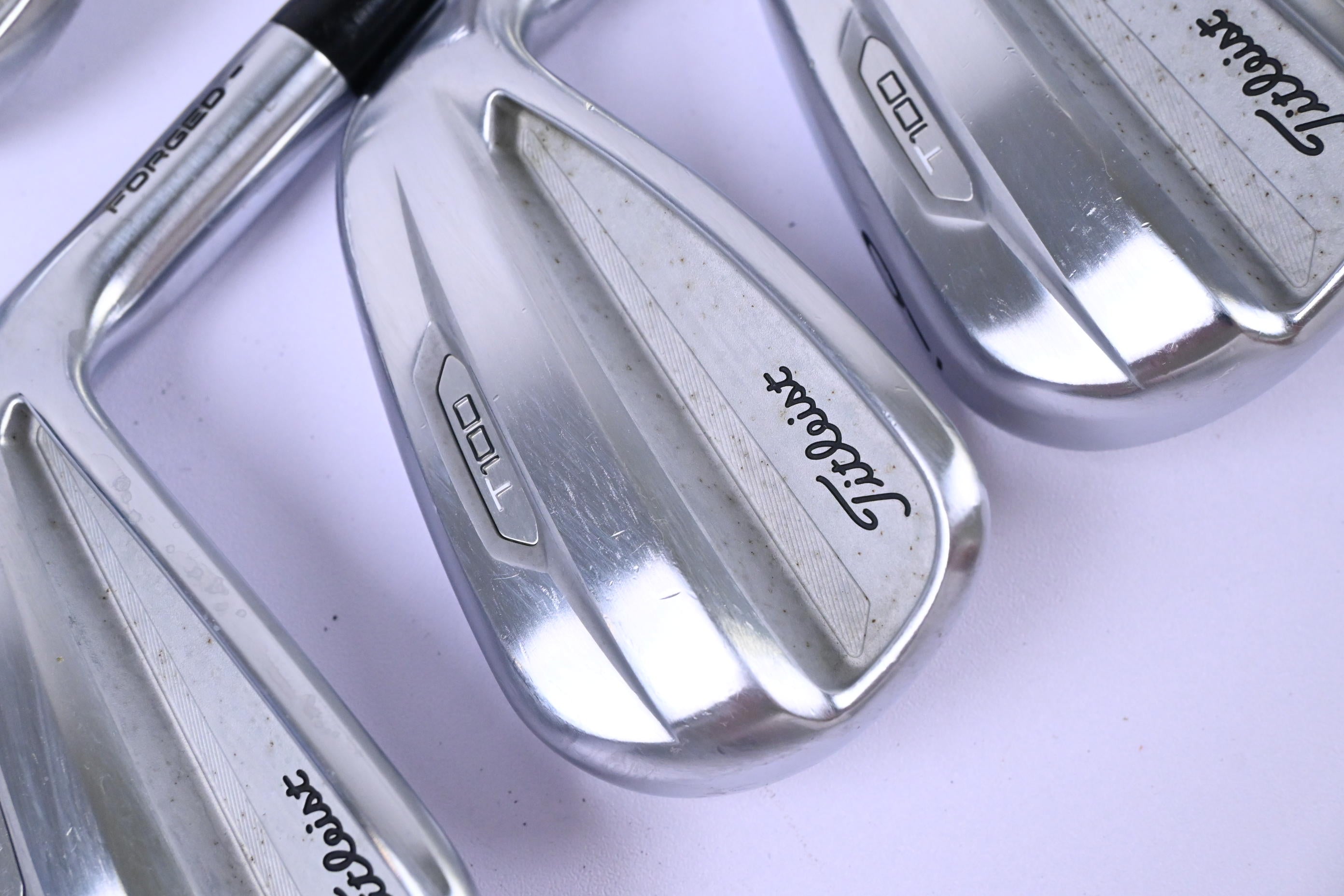Titleist T100 2021 Irons / 4-PW / Regular Flex Project X Rifle Shafts