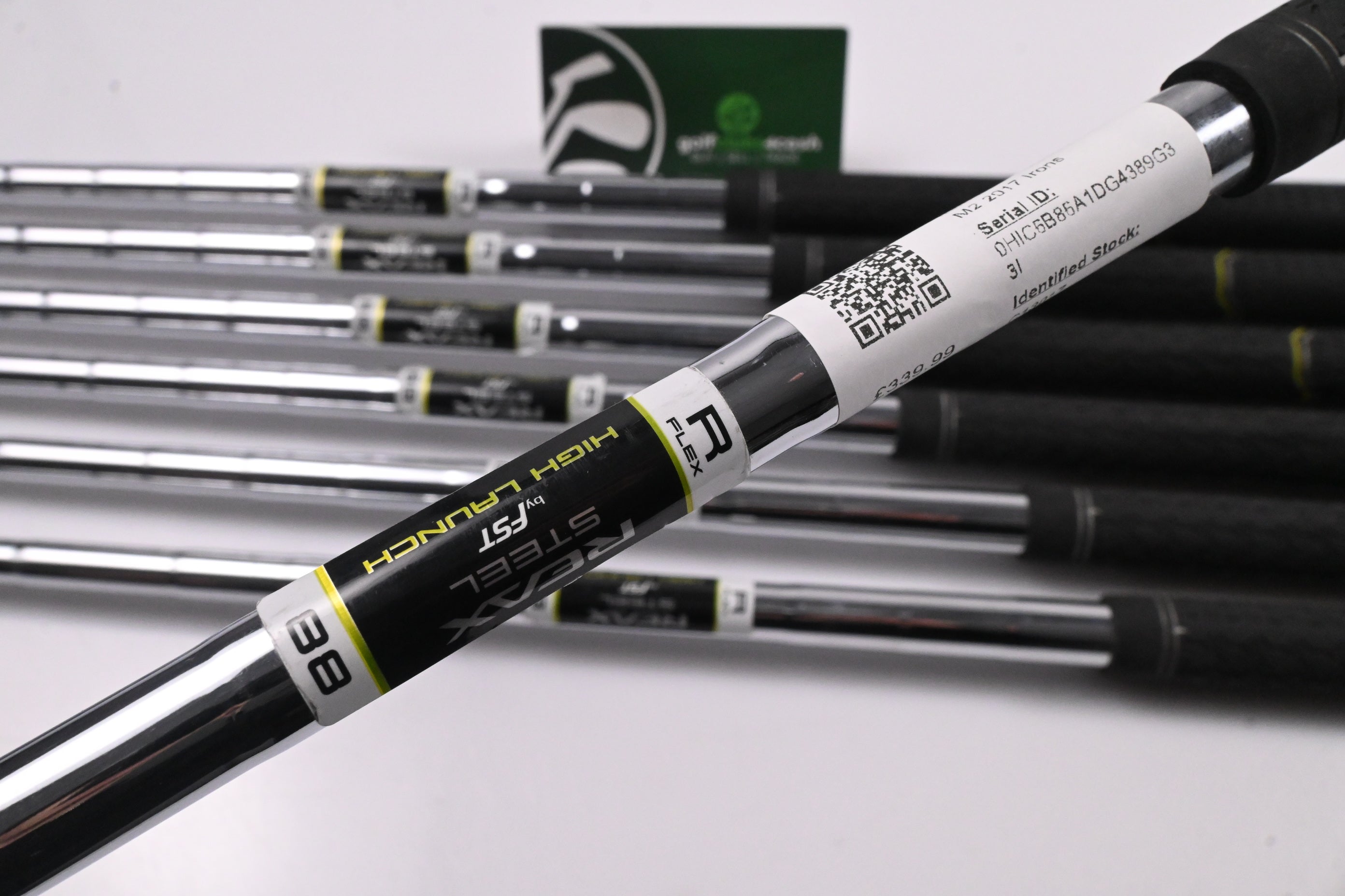 Taylormade M2 2017 Irons / 4-PW / Regular Flex Taylormade Reax Steel 88 Shafts