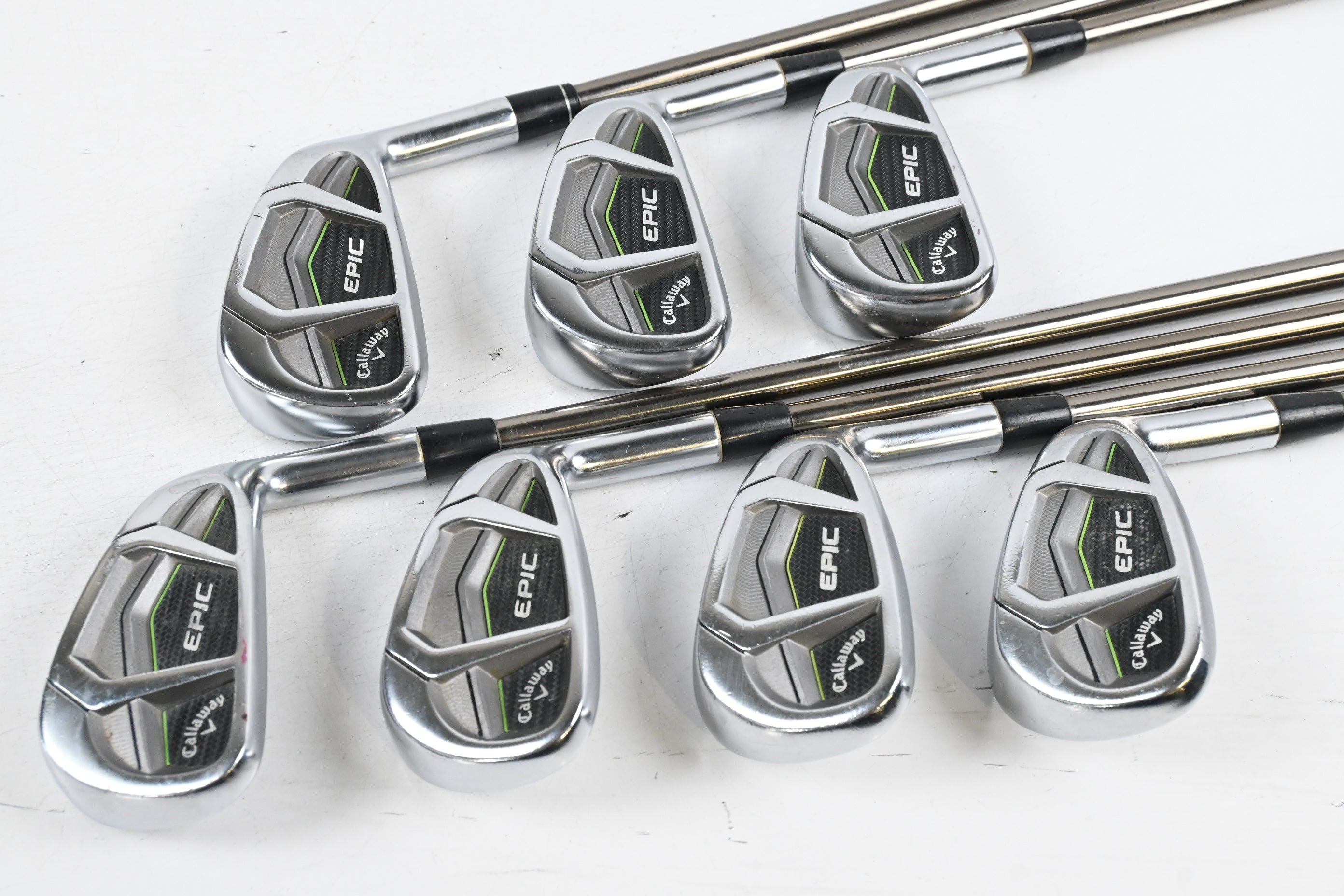 Callaway Epic Irons / 4-PW / Regular Flex UST Mamiya Recoil ES Shafts