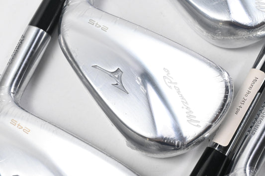Mizuno Pro 245 Irons / 4-PW / Regular Flex Dynamic Gold R300 Mid 100 Shafts