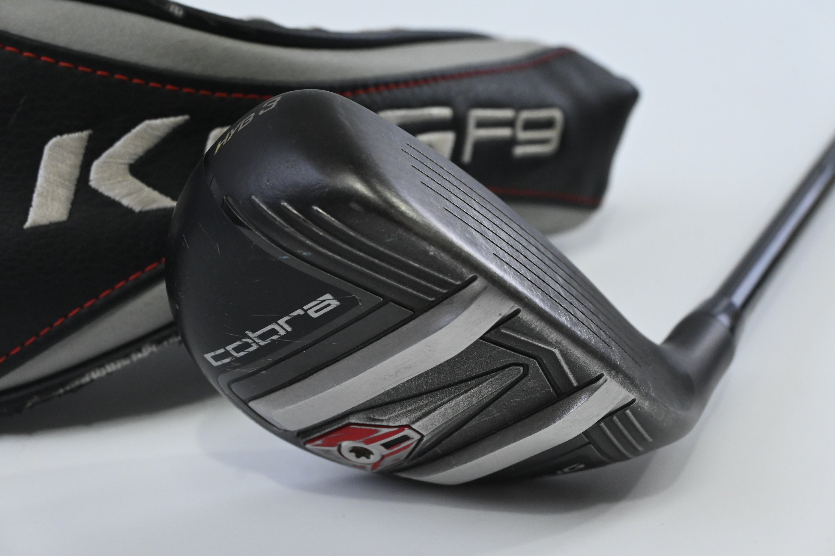 Cobra King F9 #3 Hybrid / 19 Degree / Regular Flex Fujikura Atmos Black 7 Shaft
