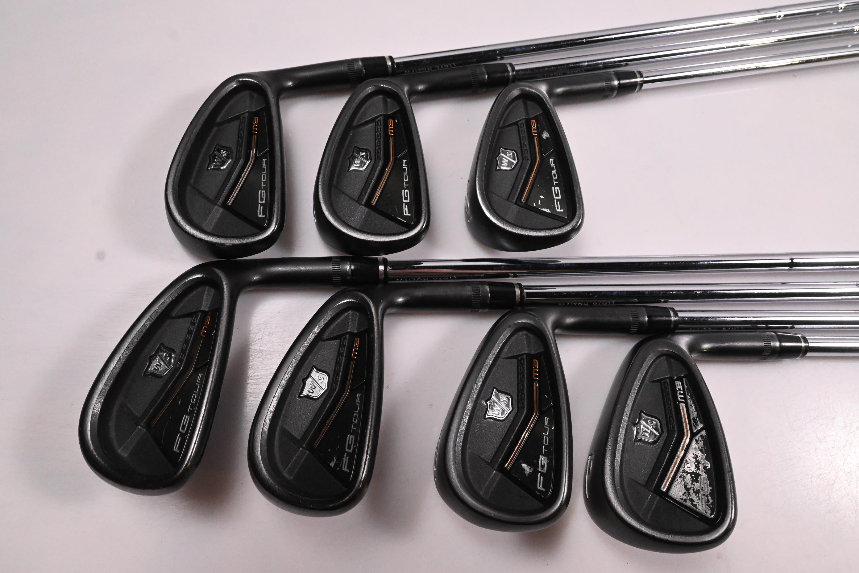 Wilson FG Tour M3 Irons / 4-PW / Stiff Flex Dynamic Gold S300 Shafts