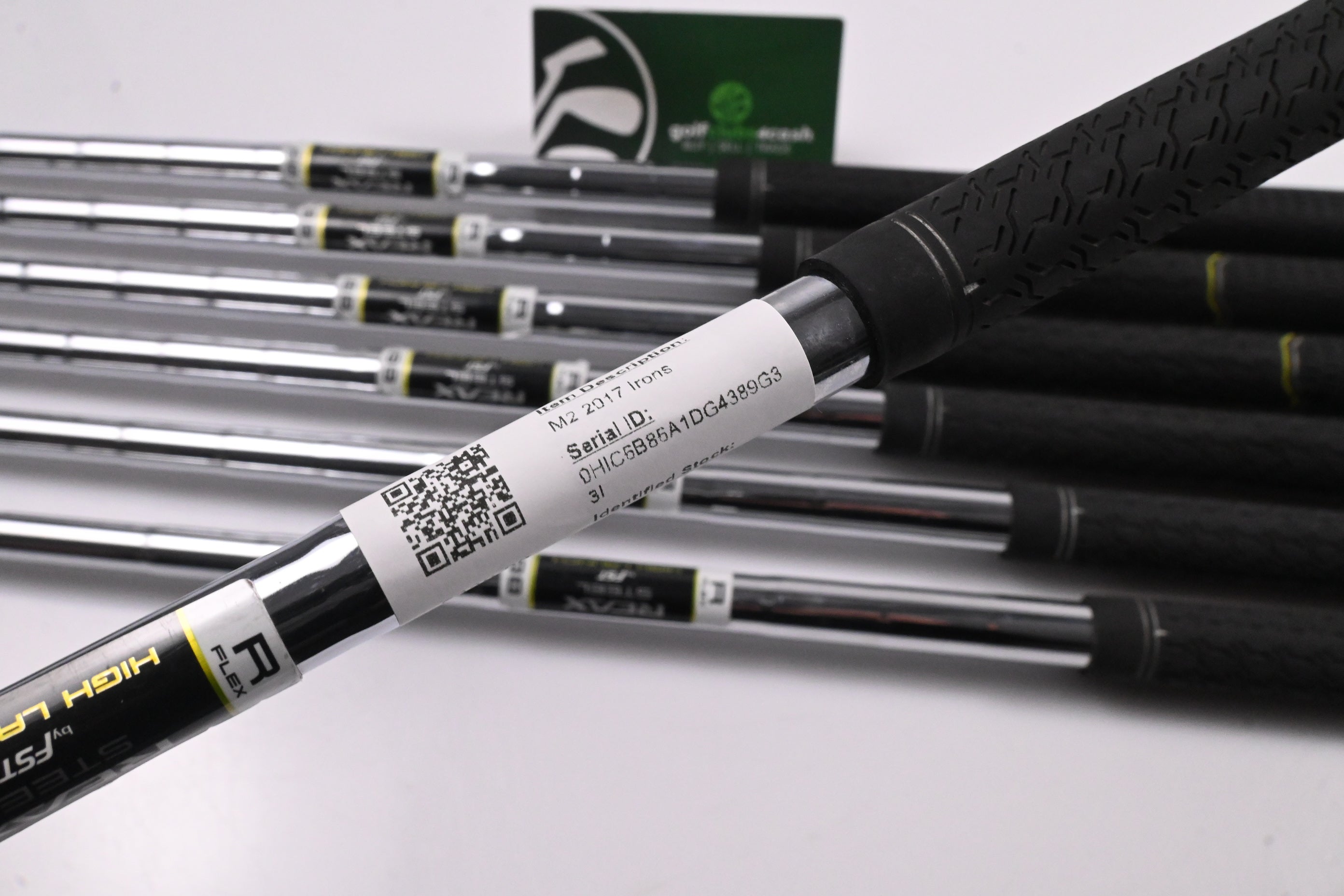 Taylormade M2 2017 Irons / 4-PW / Regular Flex Taylormade Reax Steel 88 Shafts