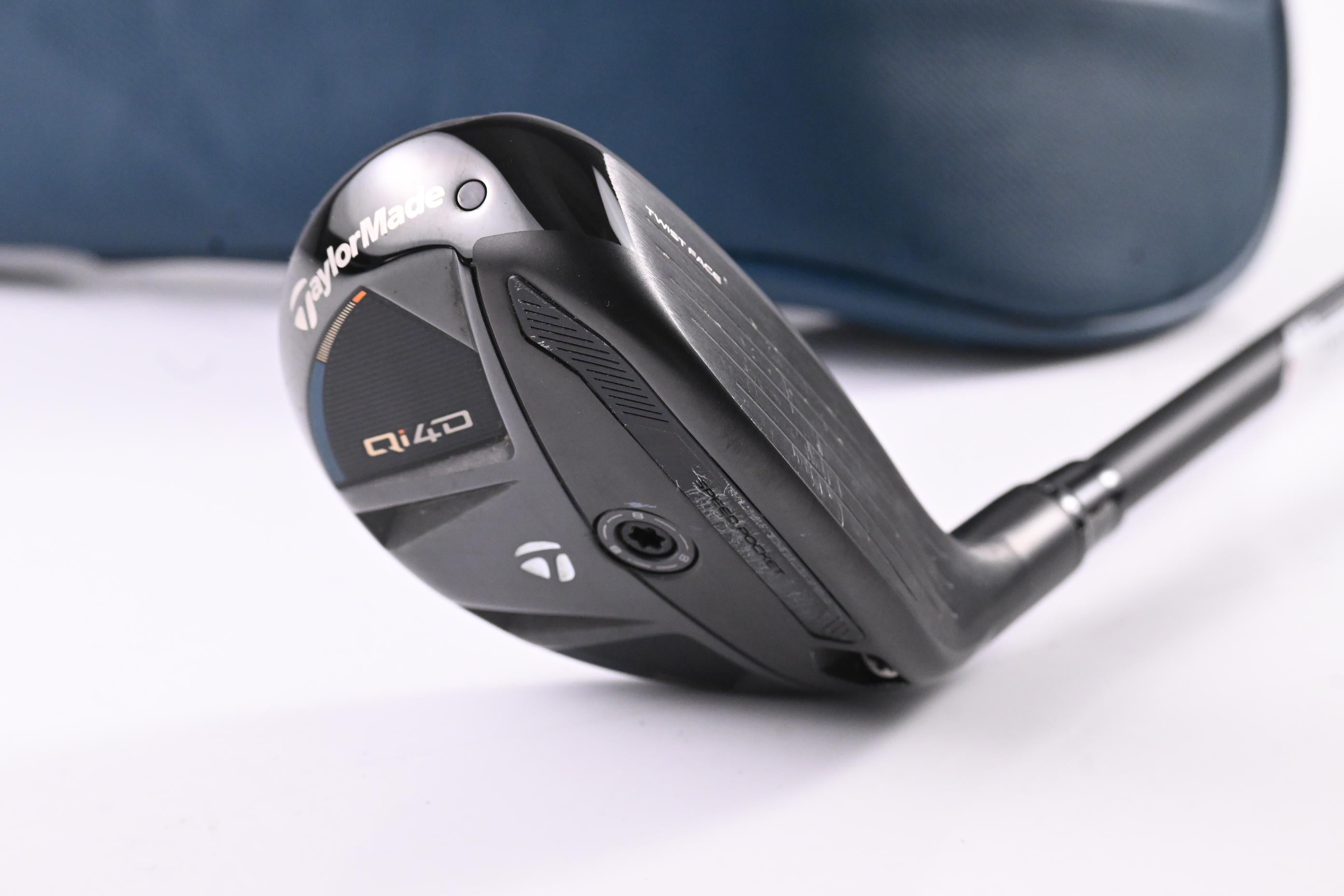 Taylormade Qi4D #4 Hybrid / 22 Degree / Regular Flex REAX By KBS 65 Shaft