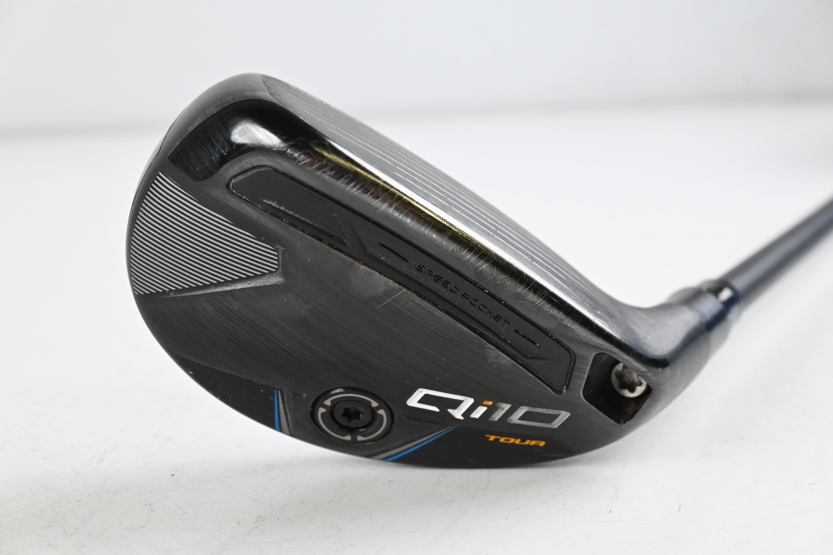 Taylormade Qi10 Tour #2 Hybrid / 17 Degree / Stiff Flex Tensei AV Limited Blue
