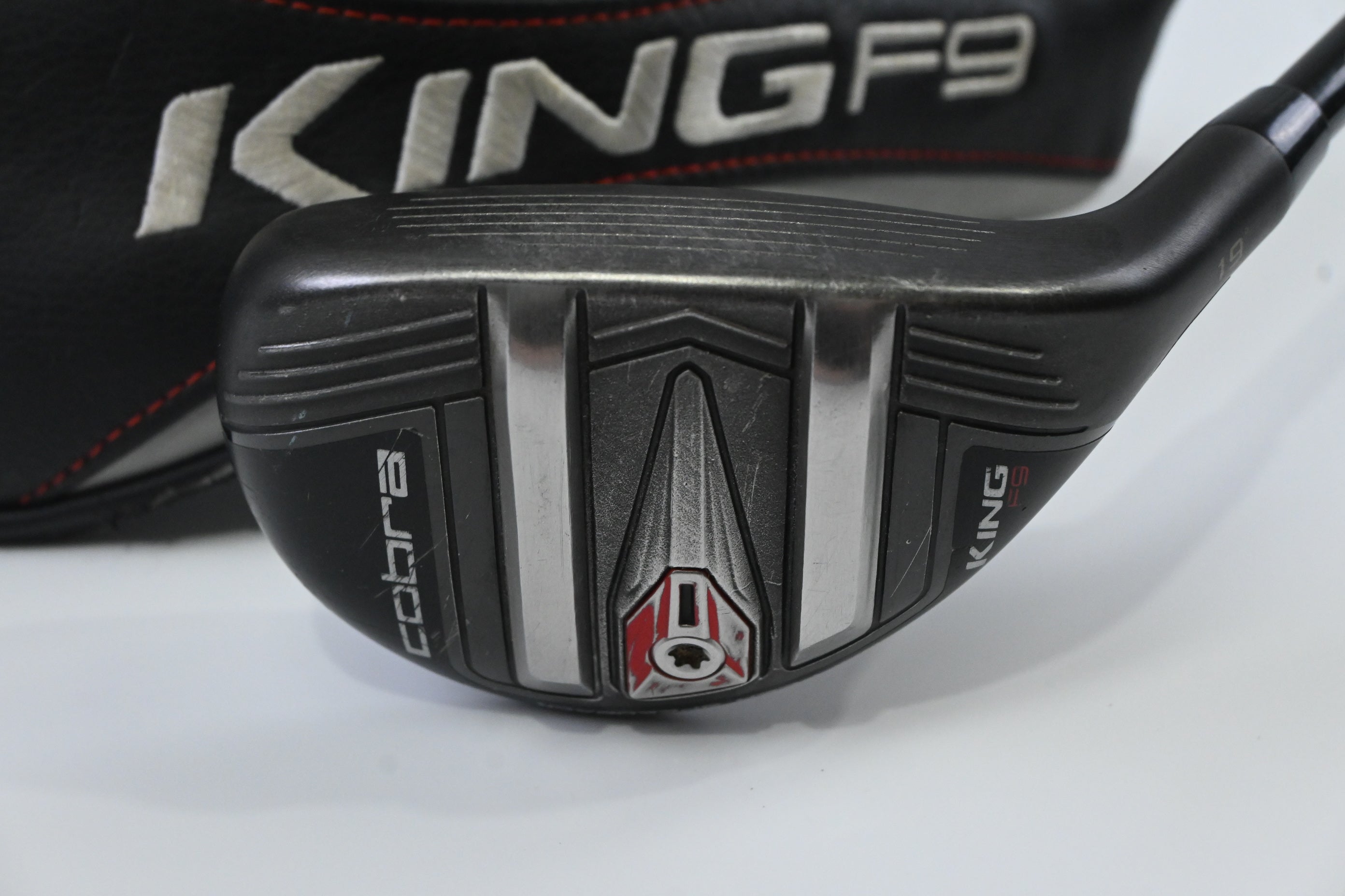 Cobra King F9 #3 Hybrid / 19 Degree / Regular Flex Fujikura Atmos Black 7 Shaft