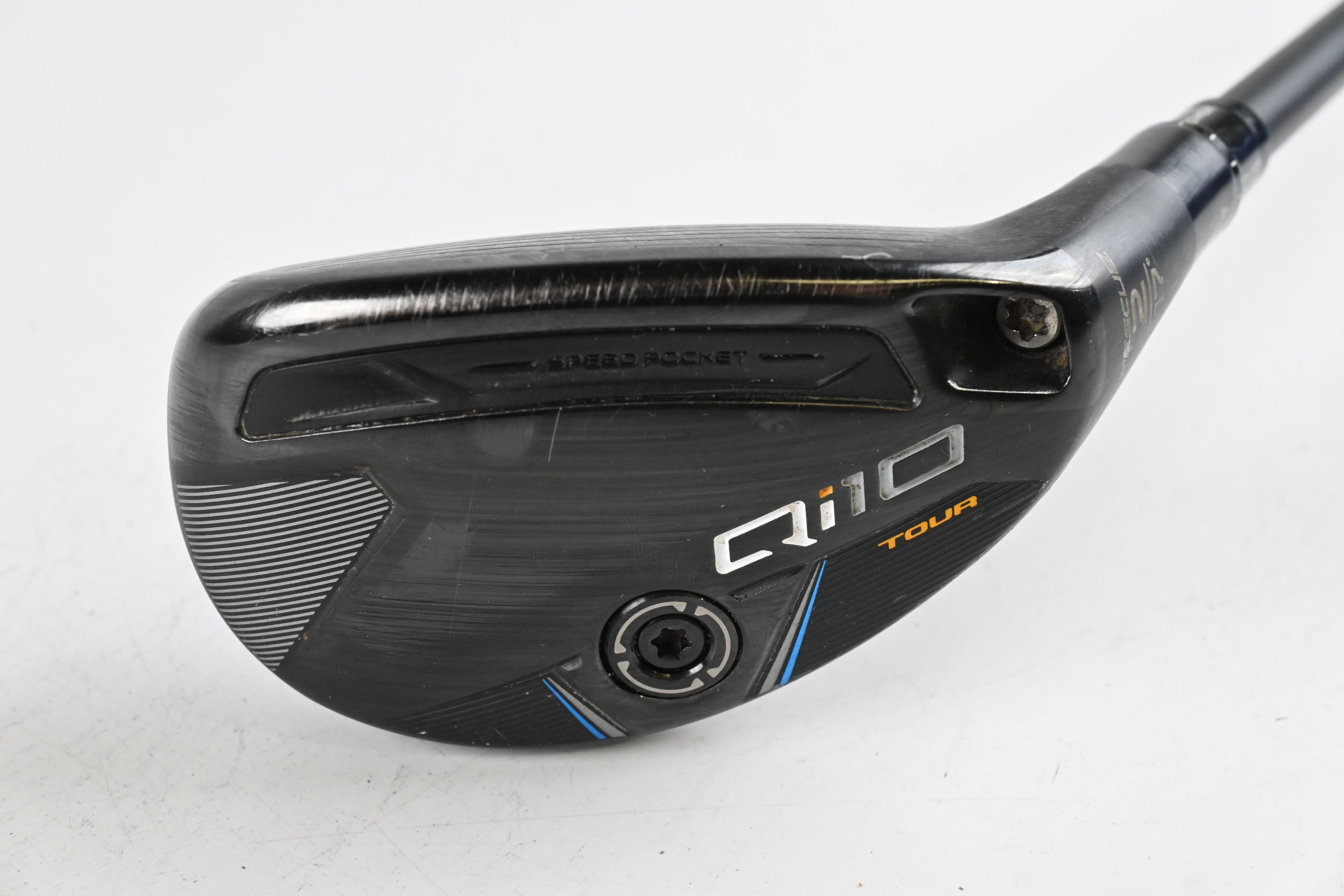 Taylormade Qi10 Tour #2 Hybrid / 17 Degree / Stiff Flex Tensei AV Limited Blue