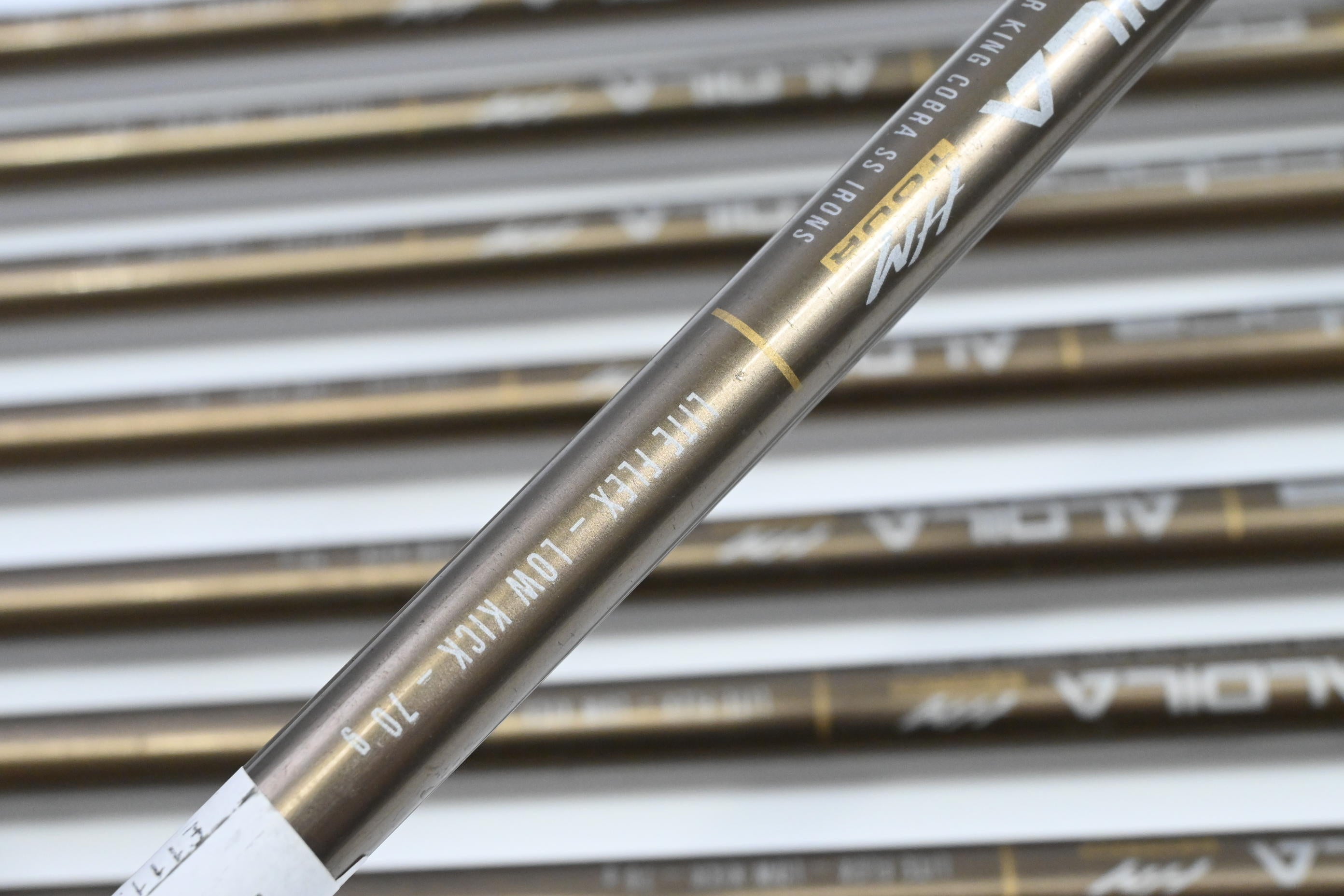Cobra SS-i Irons / 4-PW+55° / Senior Flex Aldila HM Tour 70 Shafts