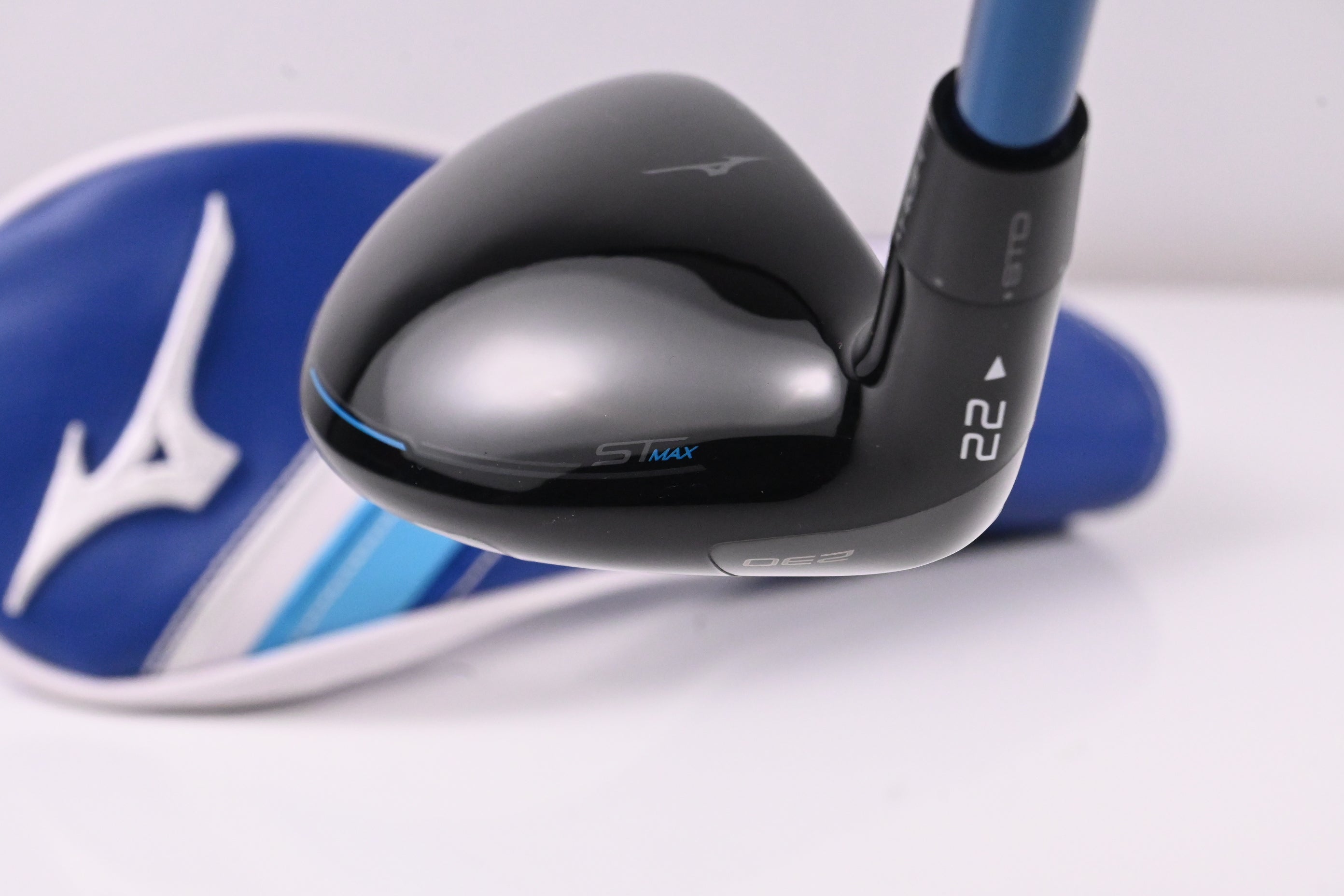 Left Hand Mizuno ST-Max 230 #4 Hybrid / 22 Degree / Senior Flex UST LiNQ Blue 75