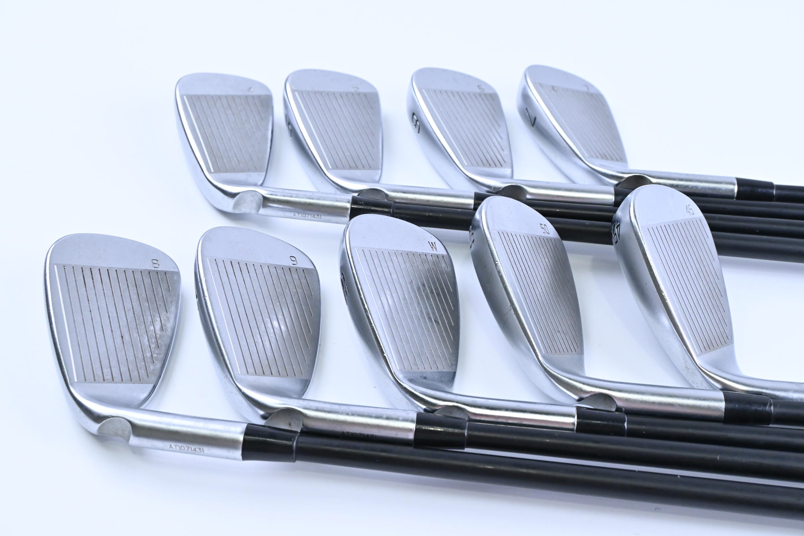 Ping G430 Irons / 4-PW+45°+50° / Green Dot / Regular Flex Ping Alta CB Black AWT