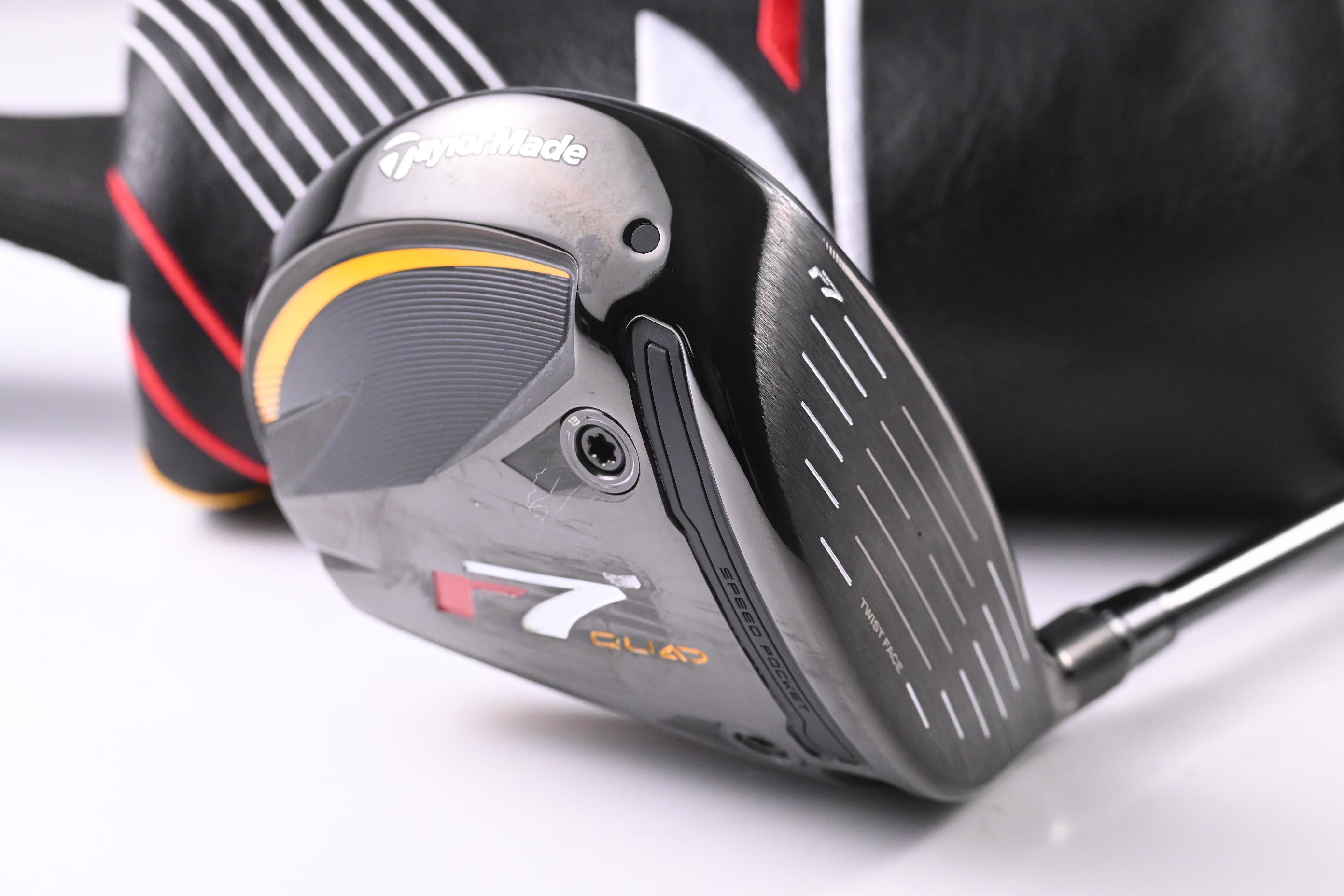 Taylormade R7 Quad Mini Driver / 10.5 Degree / Stiff Flex Fujikura Speeder MD 6