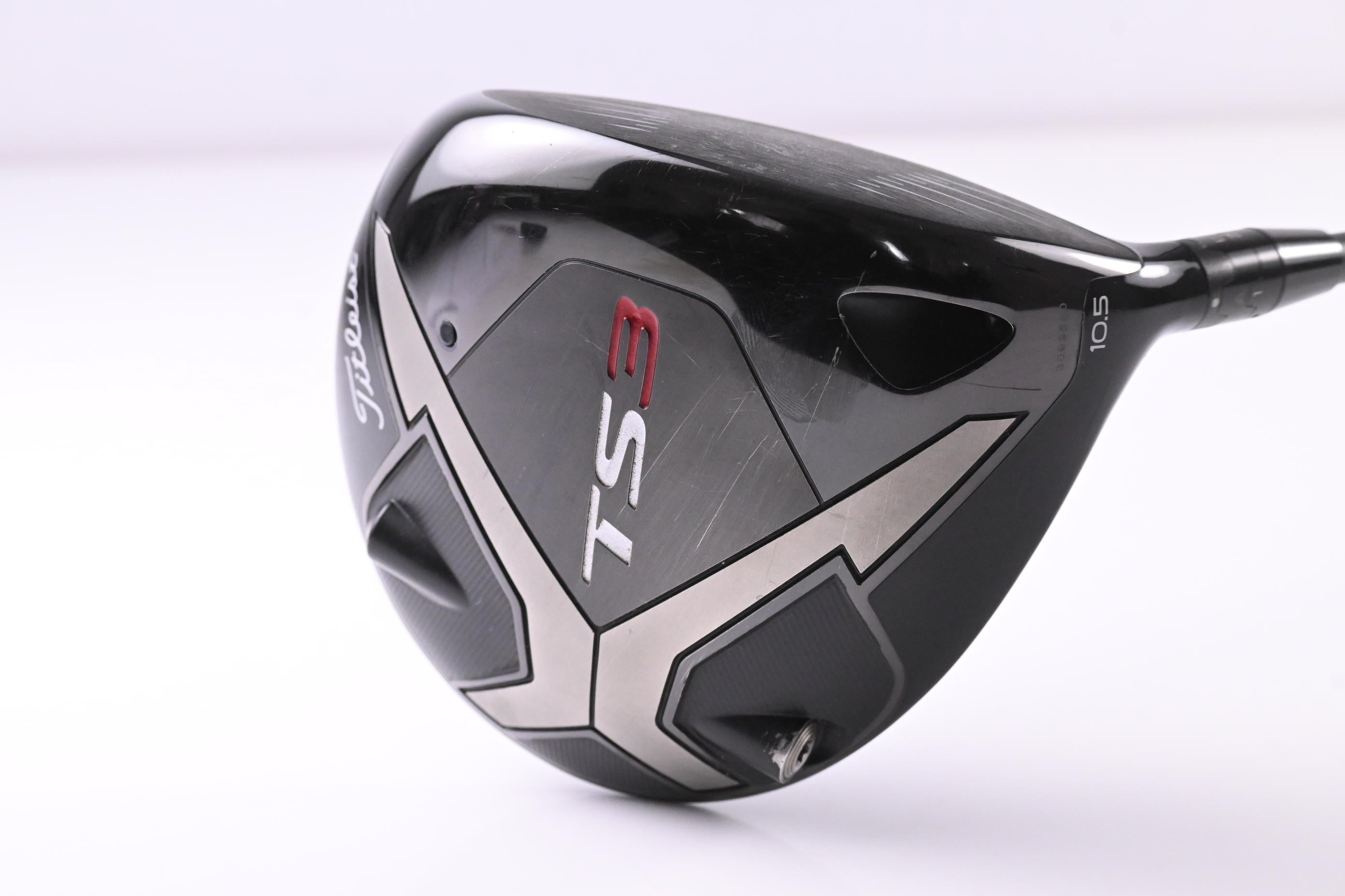 Titleist TS3 Driver / 10.5 Degree / Stiff Flex HZRDUS Smoke Black 60 Shaft