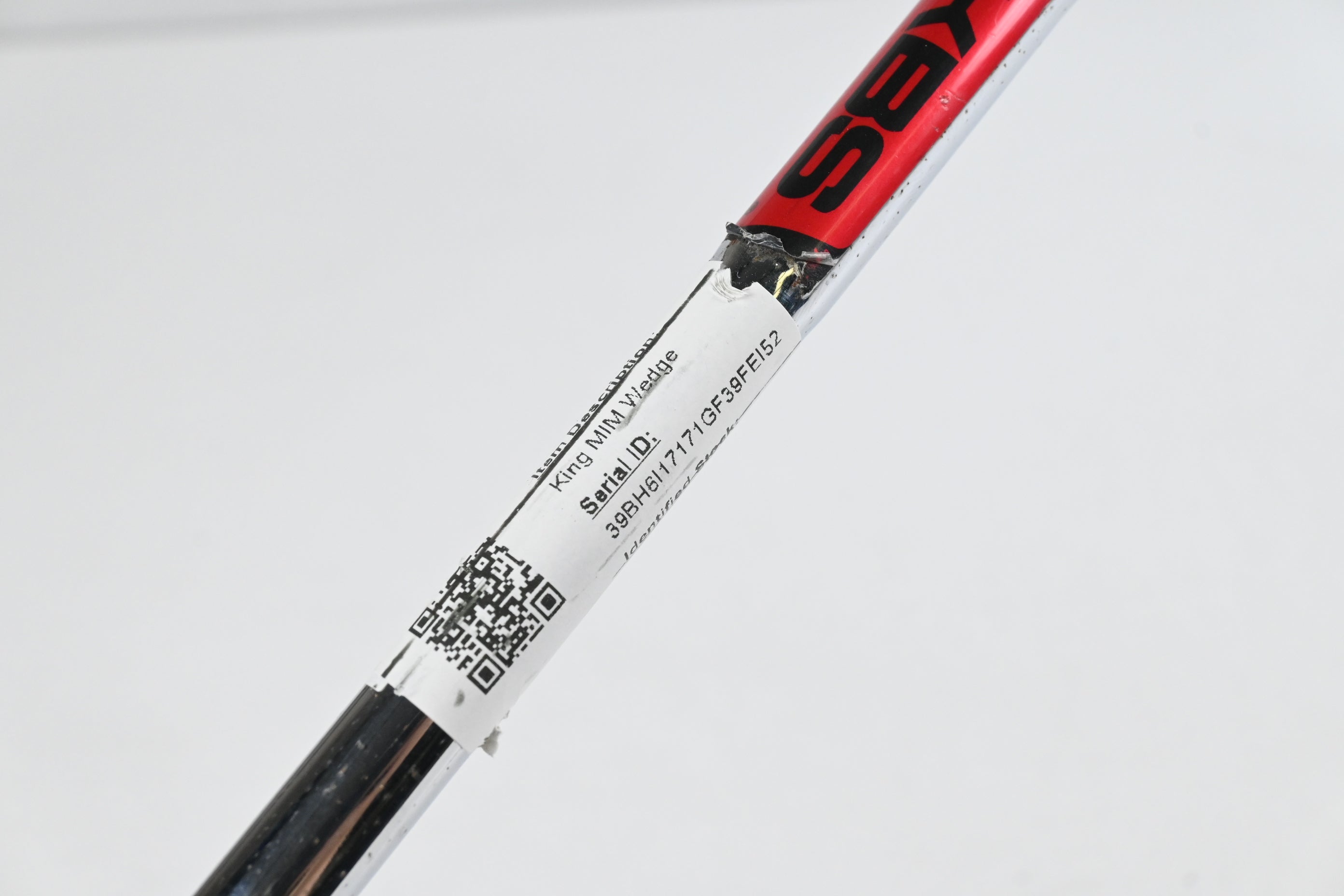 Cobra King MIM Lob Wedge / 60 Degree / Stiff Flex KBS Hi Rev 2.0 125 Shaft