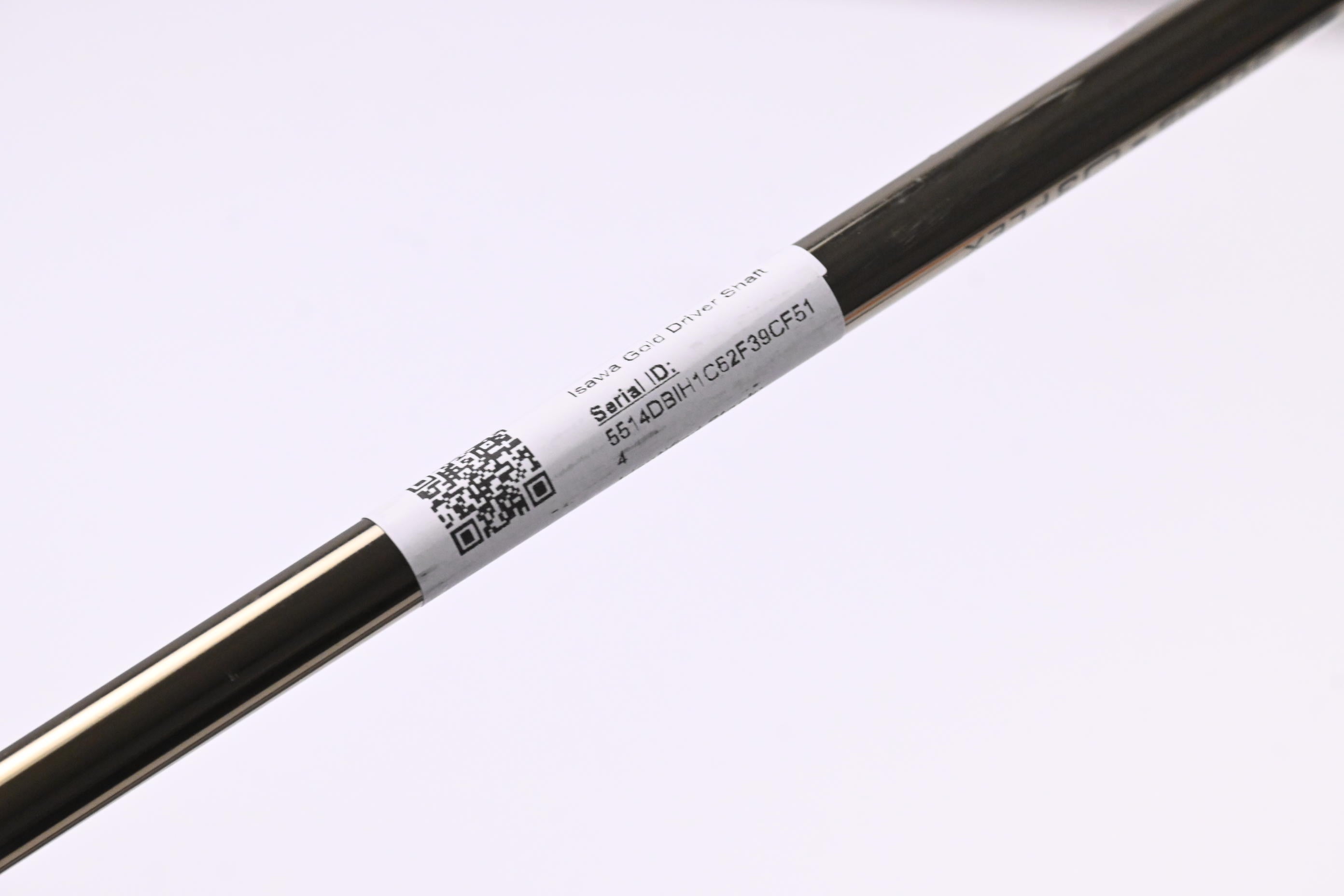 Oban Isawa Gold 50 Driver Shaft / Regular Flex / Titleist Adapter