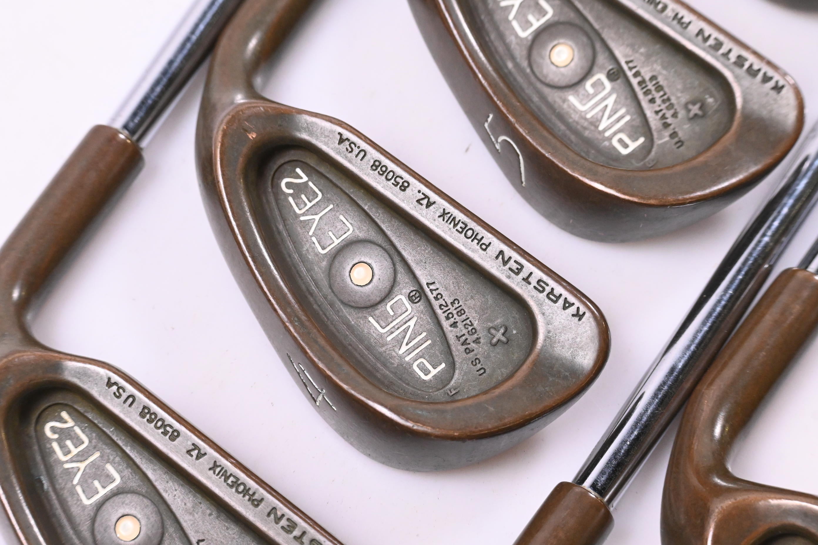 Ping Eye 2+ BeCu Irons / 3-PW / White Dot / Regular Flex Ping ZZ Lite Shafts