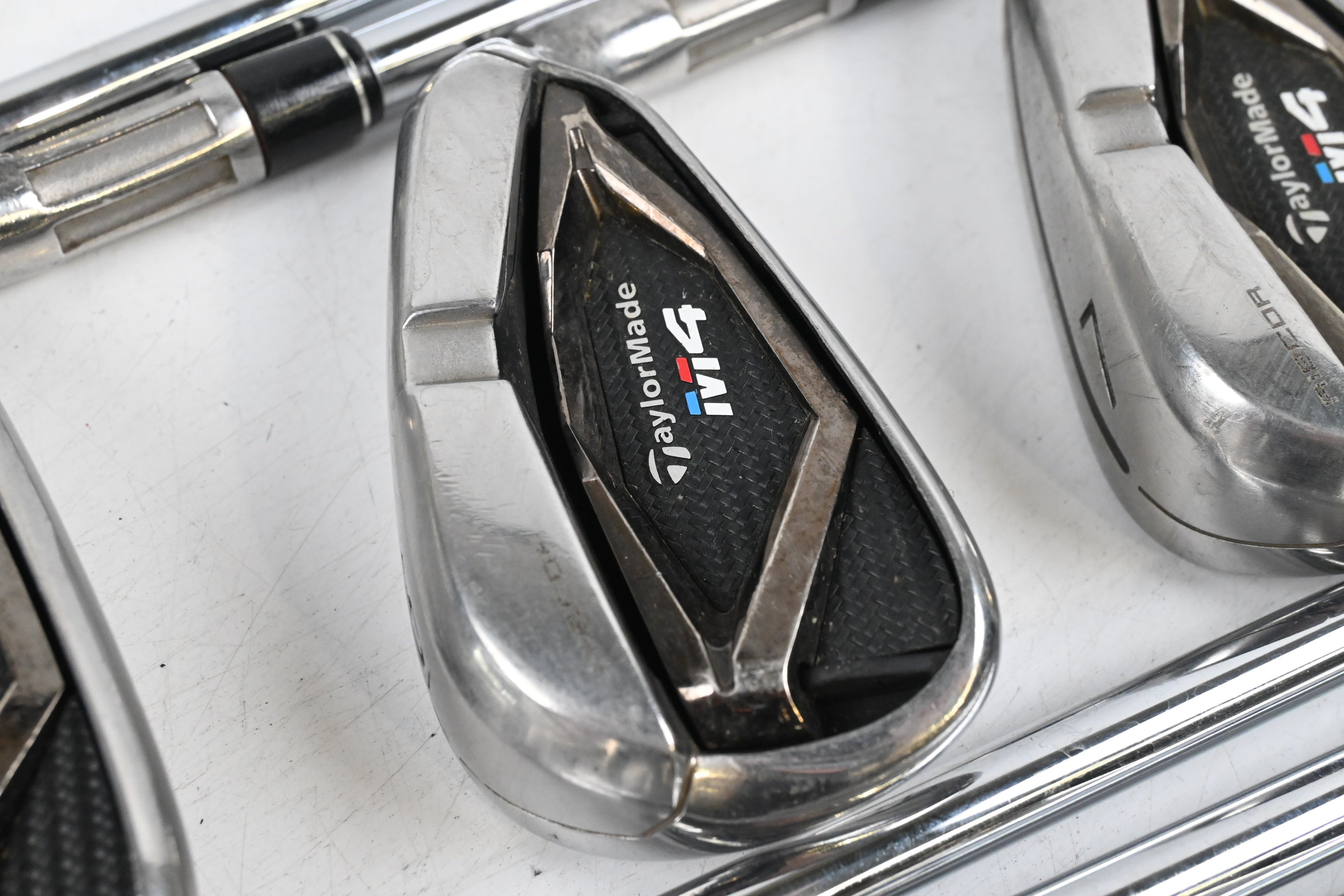 Taylormade M4 Irons / 4-PW+SW+LW / Regular Flex XP 100 R300 Shafts