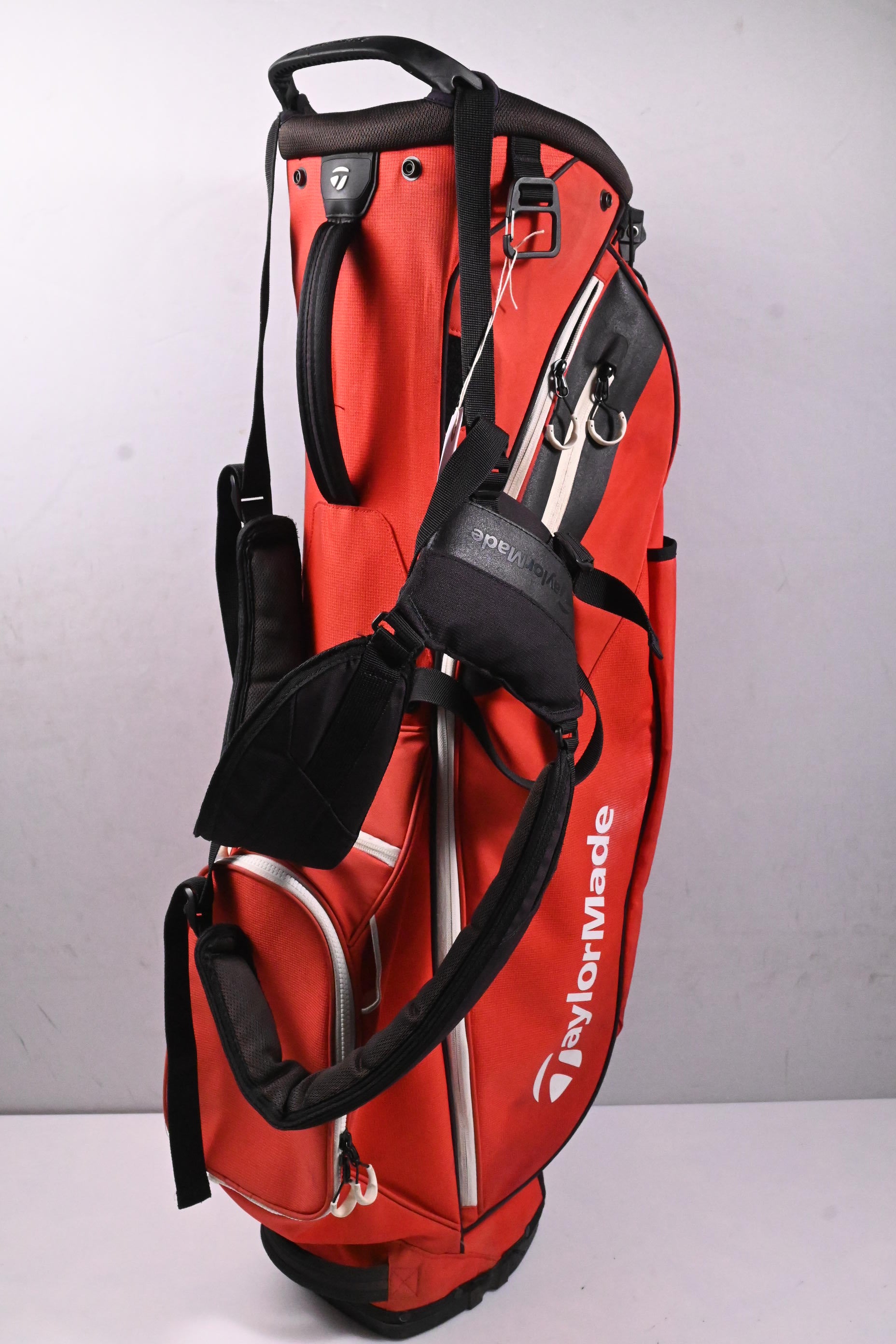 Taylormade Flex Tech Lite Stand Bag / 4-Way Divider / Red, Black