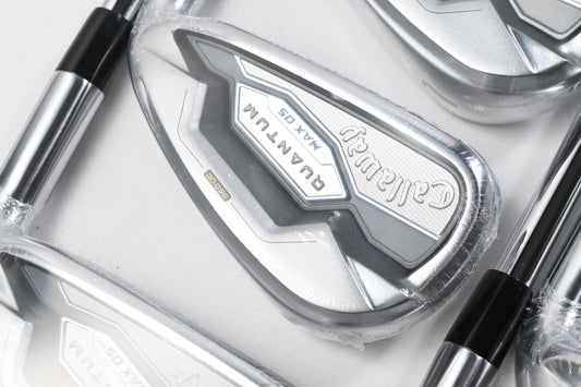 Callaway Quantum Max OS Irons / 5-PW+GW+SW / Regular Flex Elevate 85 Shafts