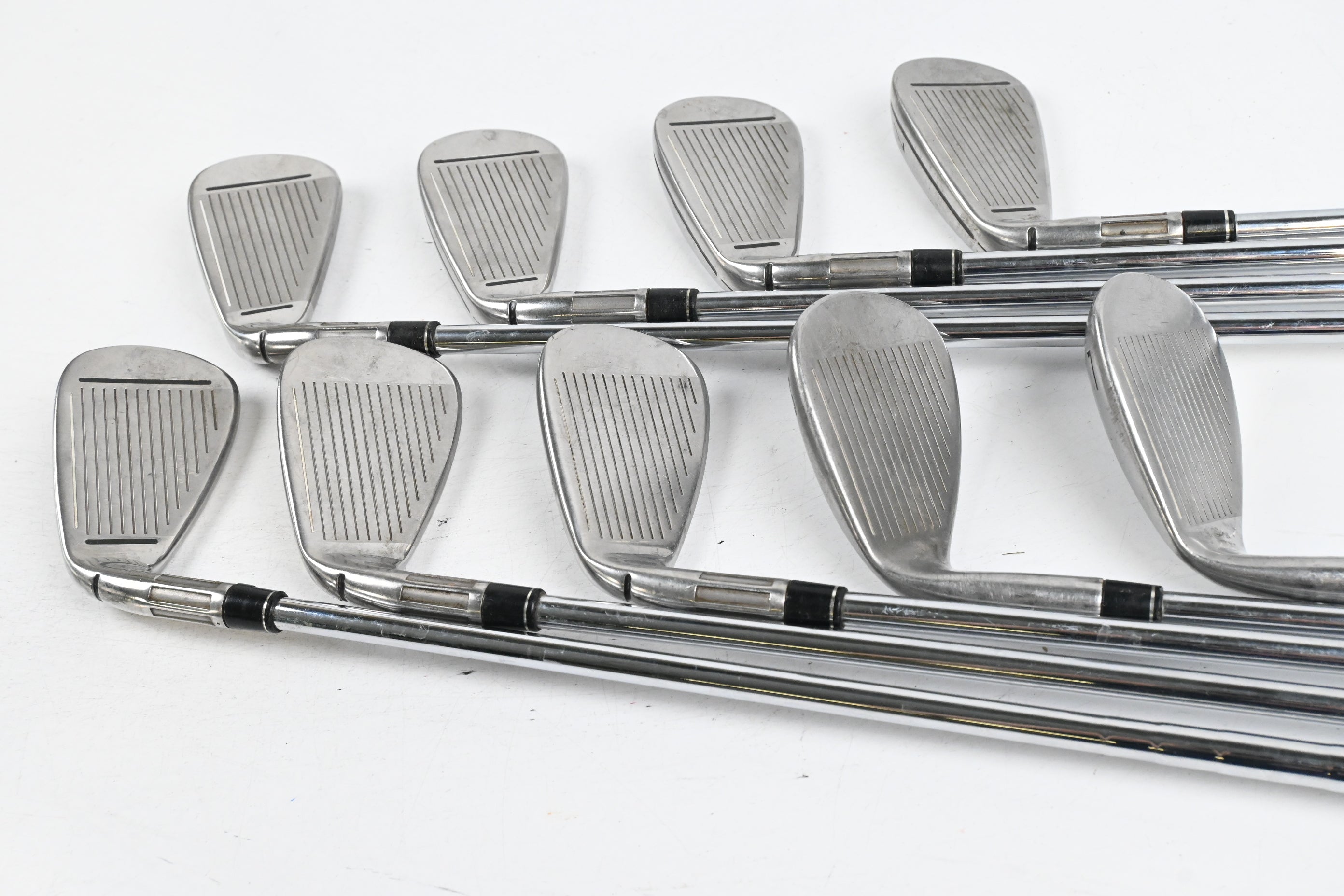 Taylormade M4 Irons / 4-PW+SW+LW / Regular Flex XP 100 R300 Shafts