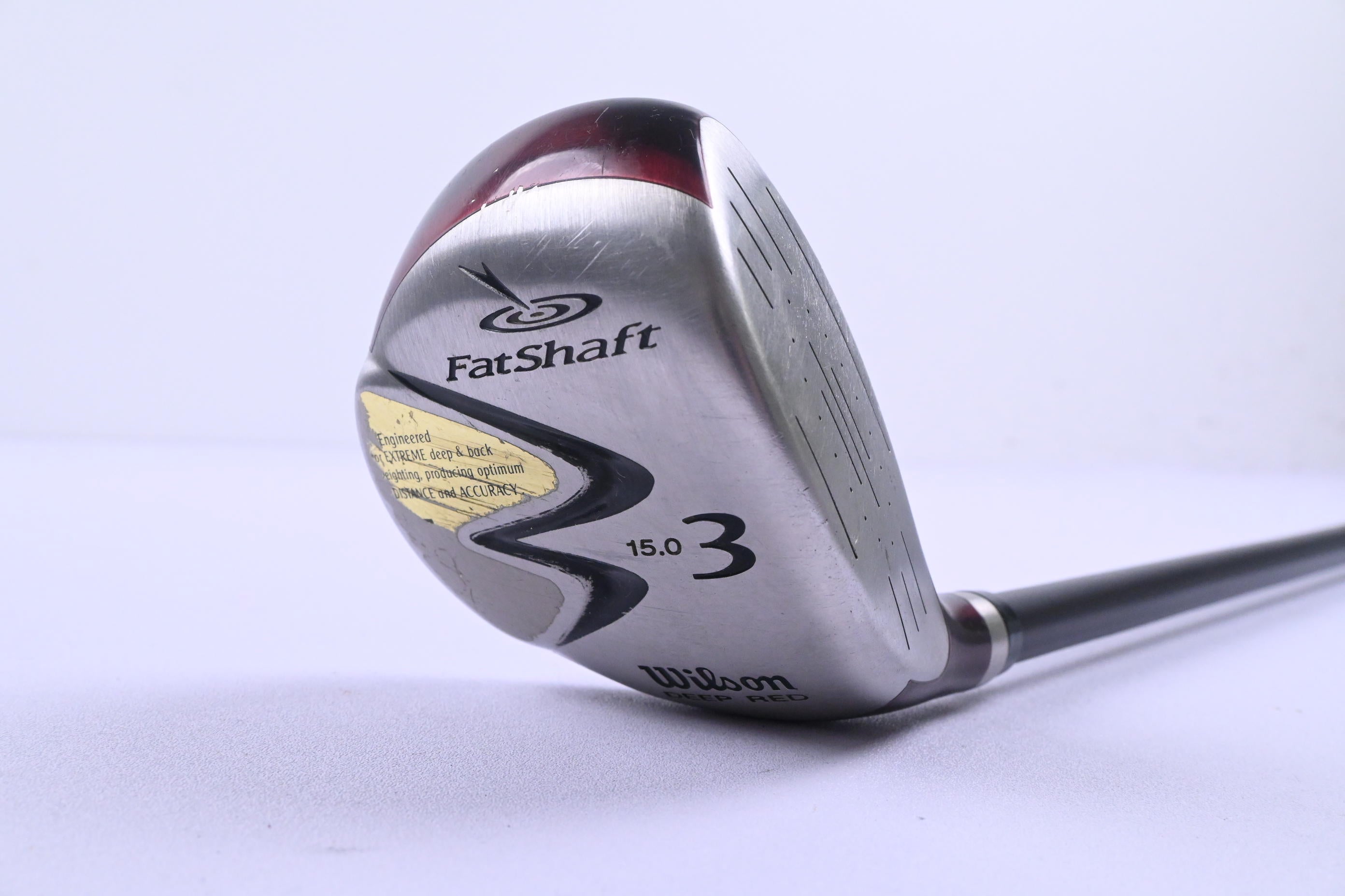 Wilson Fat Shaft #3 Wood / 15 Degree / Regular Flex Fat Shaft 480 Shaft