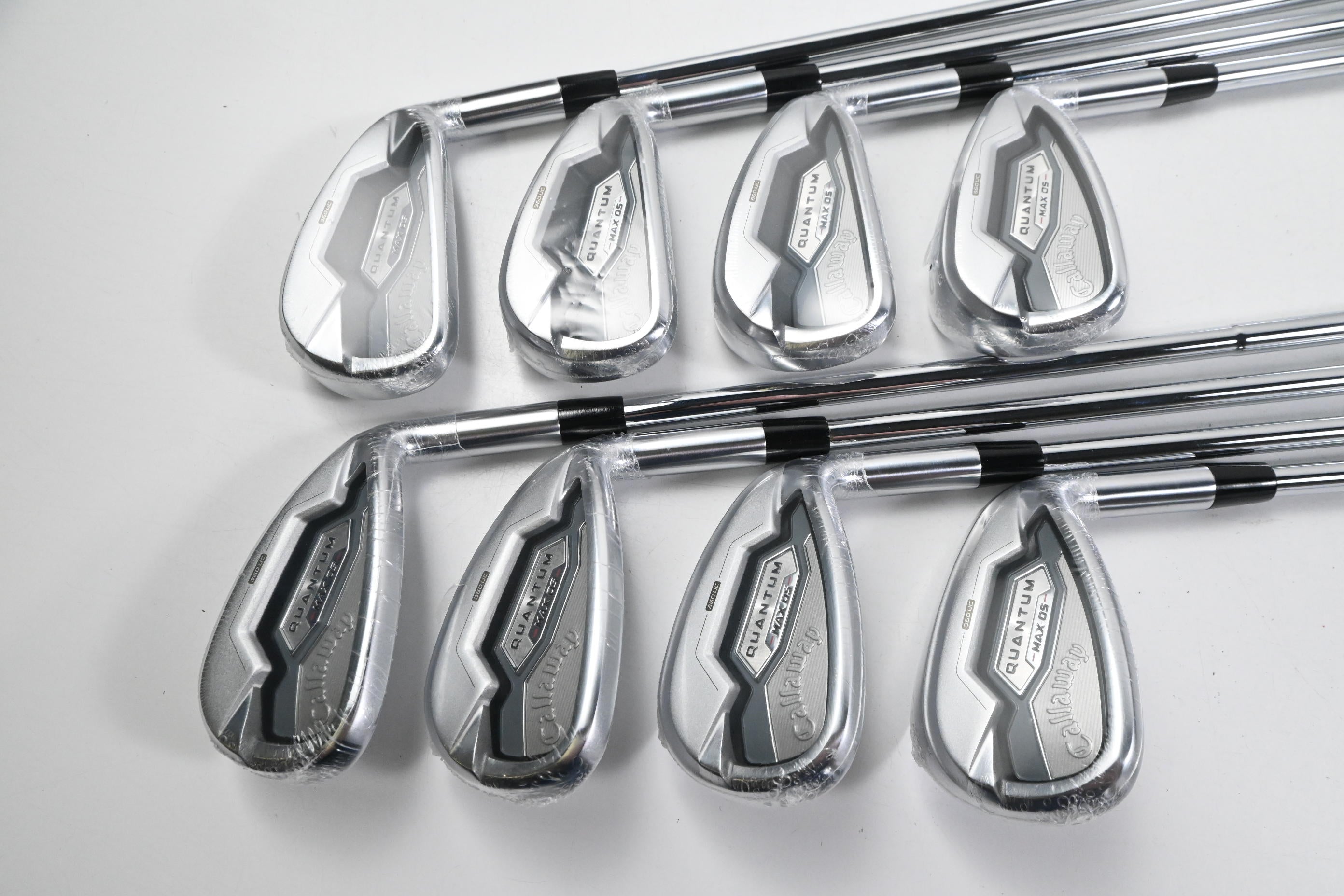 Callaway Quantum Max OS Irons / 5-PW+GW+SW / Regular Flex Elevate 85 Shafts