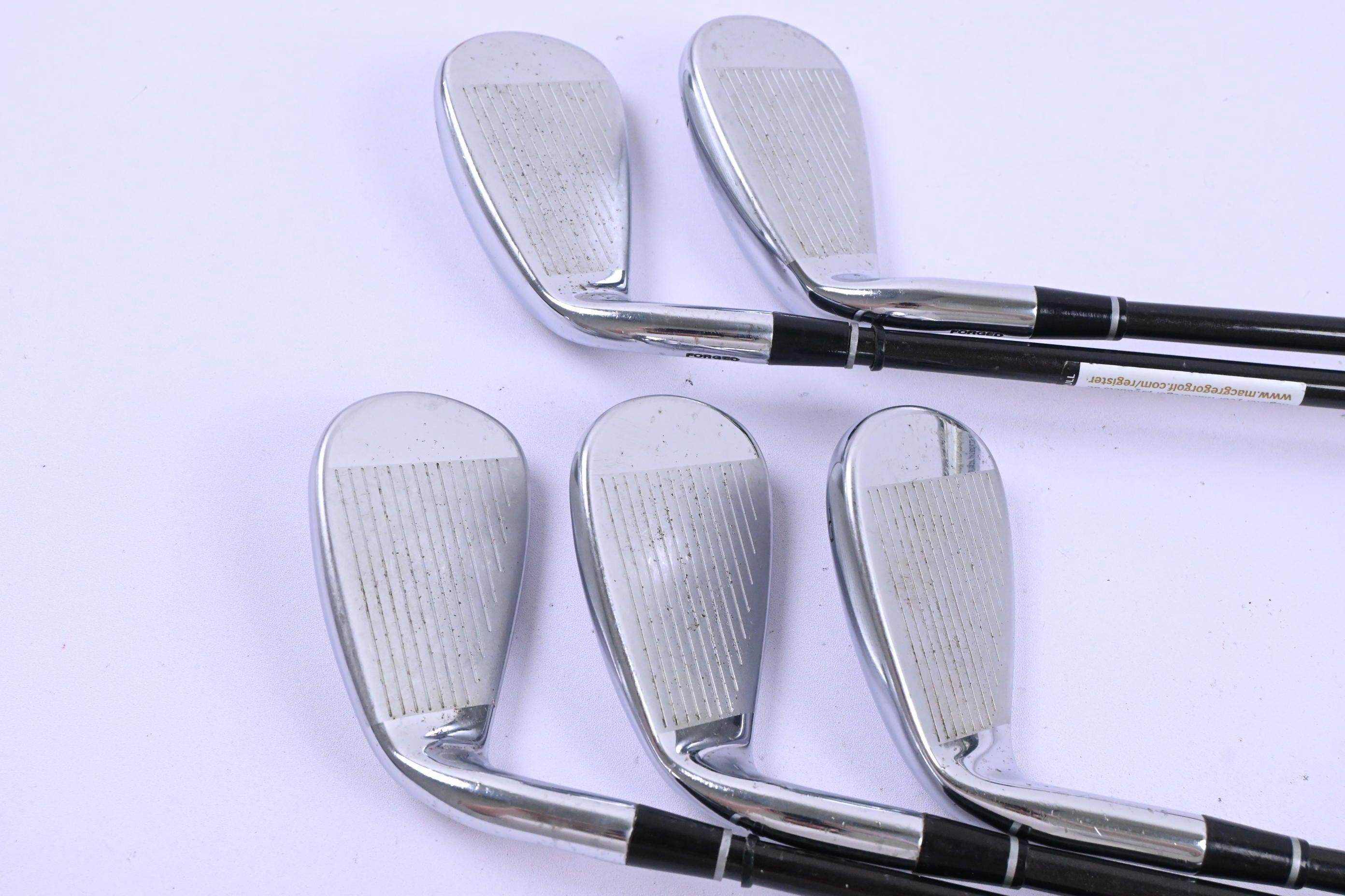 MacGregor M455 V-Foil Irons / 6-PW / Regular Flex Graphite Design YS Shafts