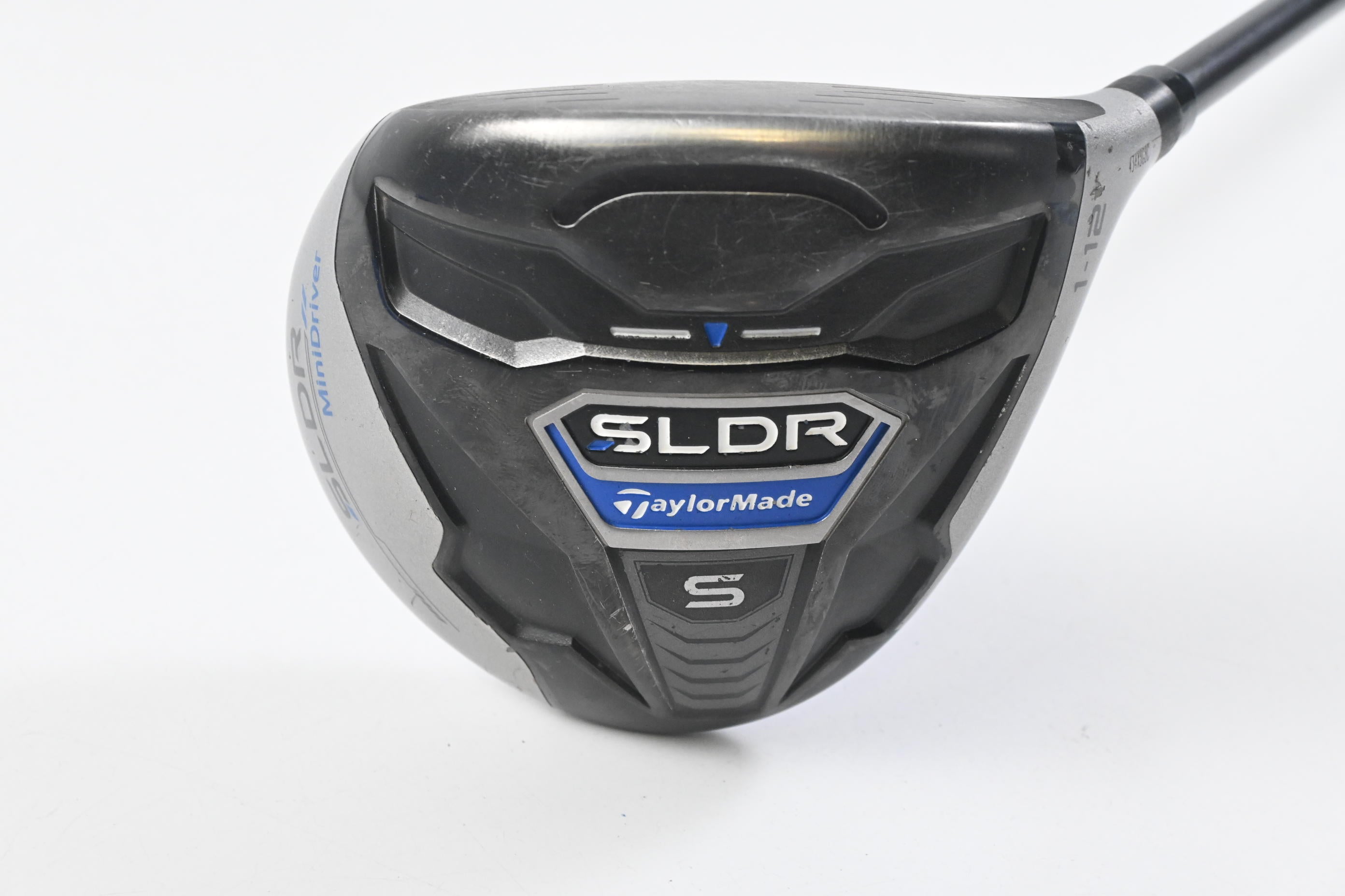 Taylormade SLDR-S Mini Driver / 12 Degree / Stiff Flex Fujikura Speeder 57 Shaft