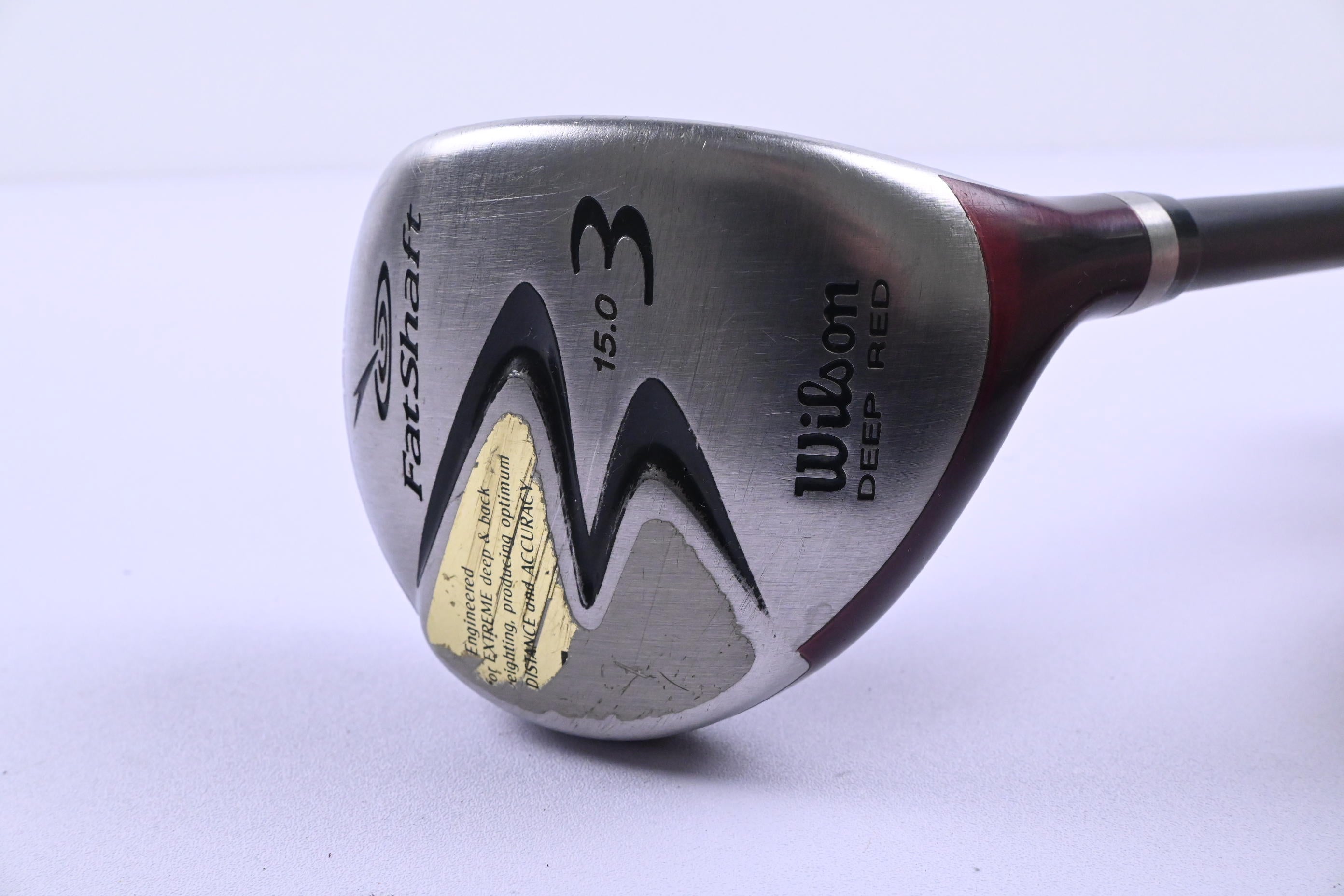 Wilson Fat Shaft #3 Wood / 15 Degree / Regular Flex Fat Shaft 480 Shaft