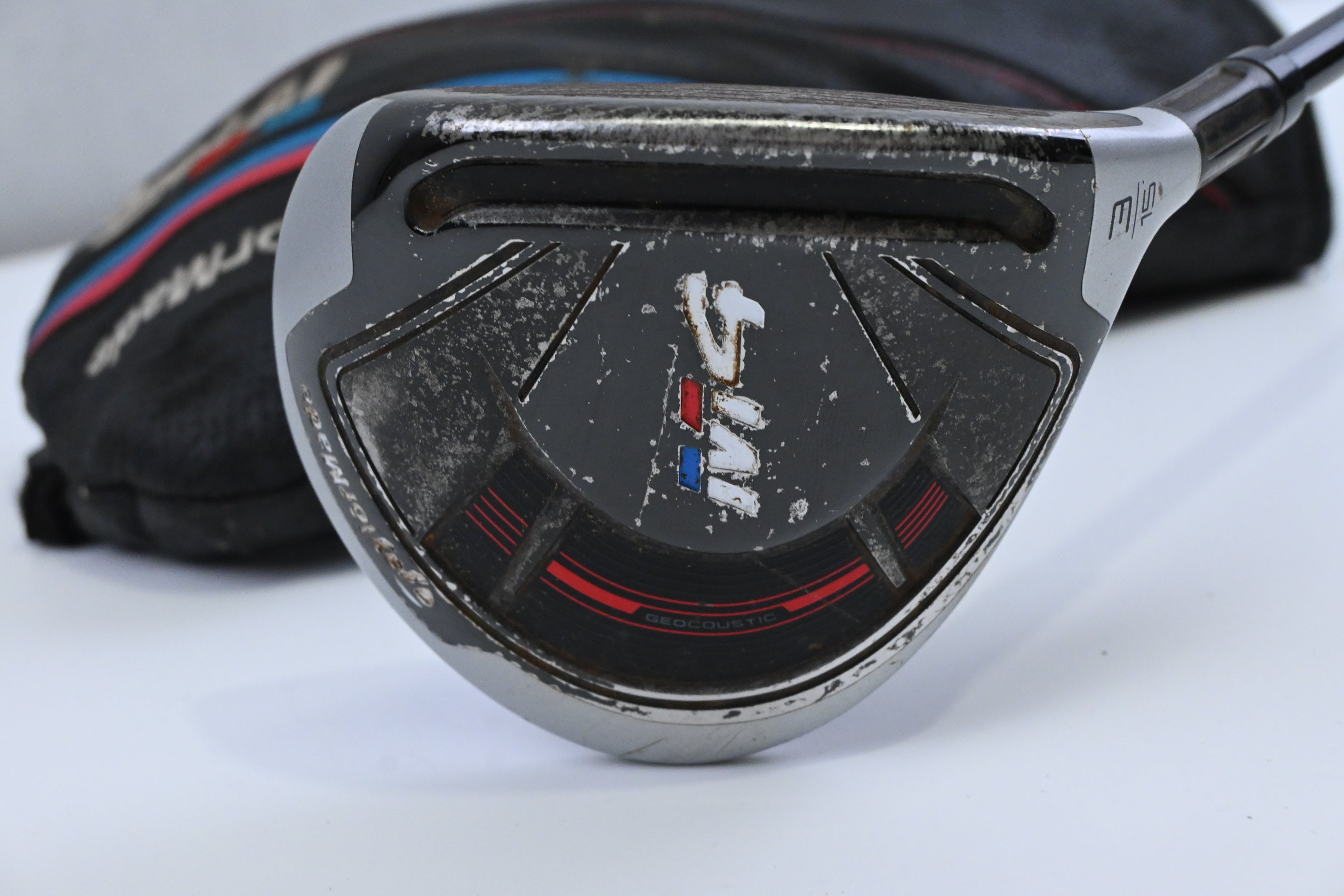 Taylormade M4 #3 Wood / 15 Degree / Regular Flex Fujikura Atmos Red 5 Shaft