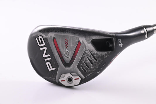 Ping G410 #4 Hybrid / 22 Degree / Stiff Flex Ping Tour Chrome 85 Shaft