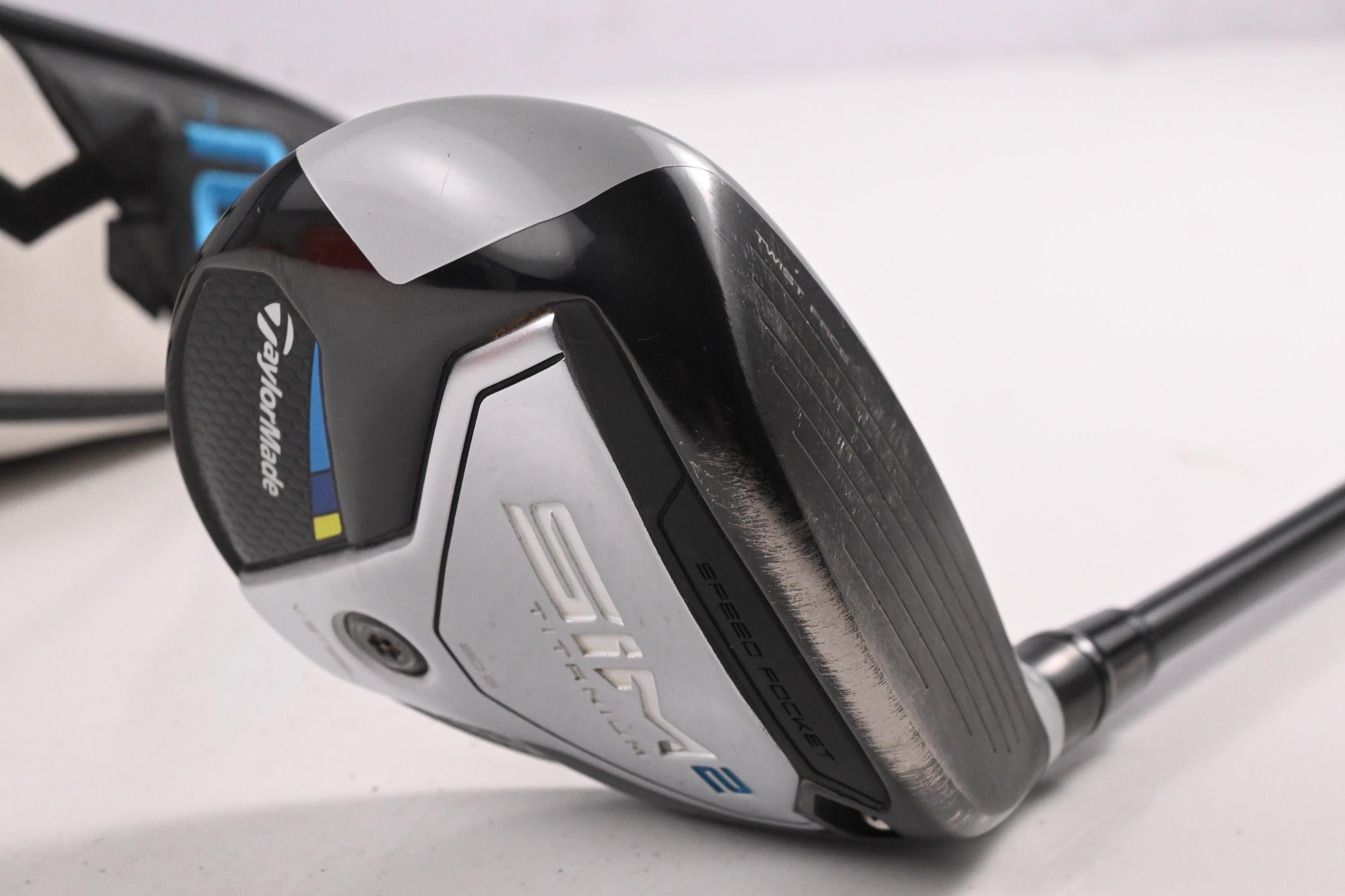 Taylormade SIM2 Ti #3 Wood / 15 Degree / Stiff Flex Tensei AV Blue 65 Shaft