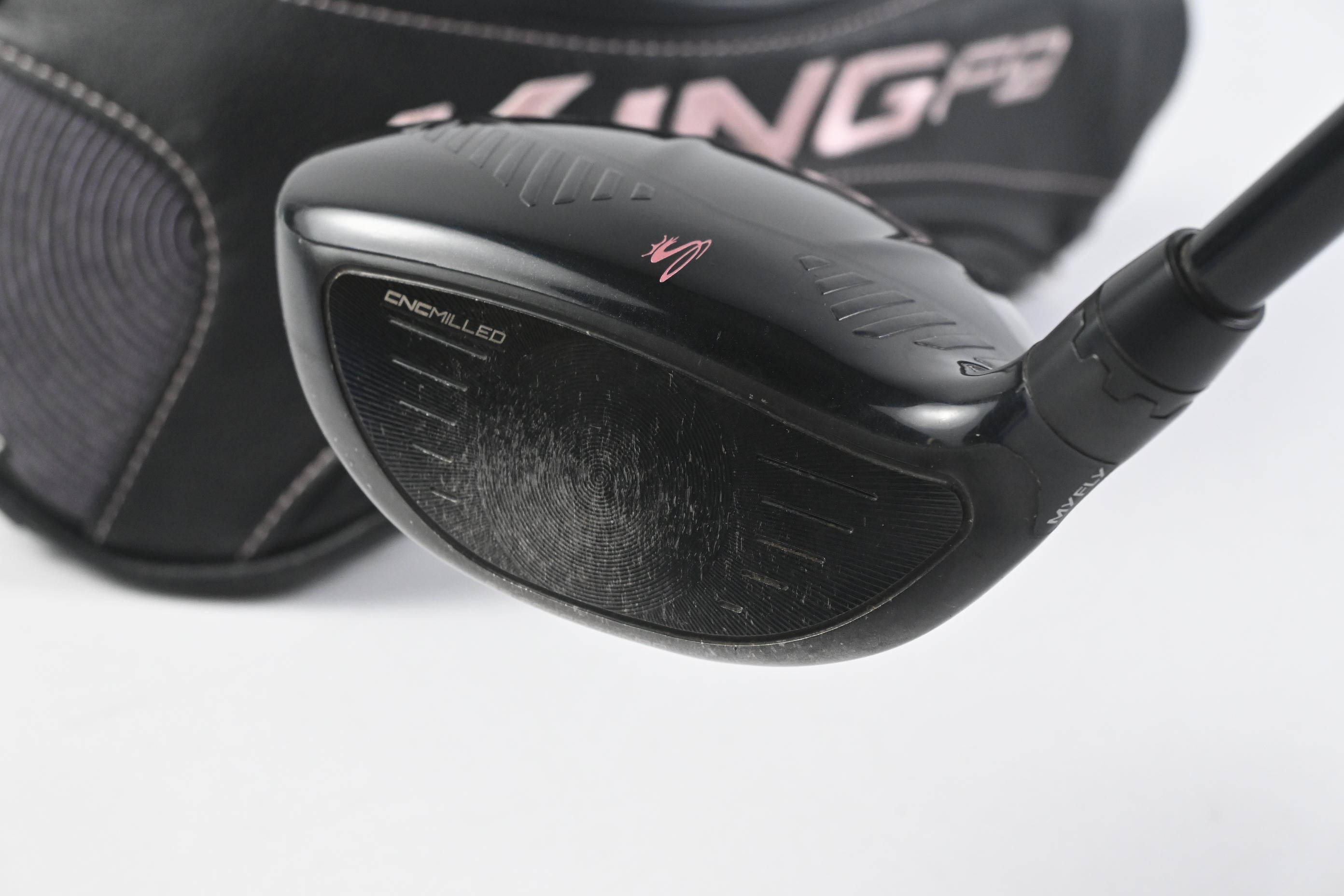 Ladies Cobra King F9 #5-6 Wood / 22.5 Degree / Ladies Flex Fujikura Atmos Pink 55