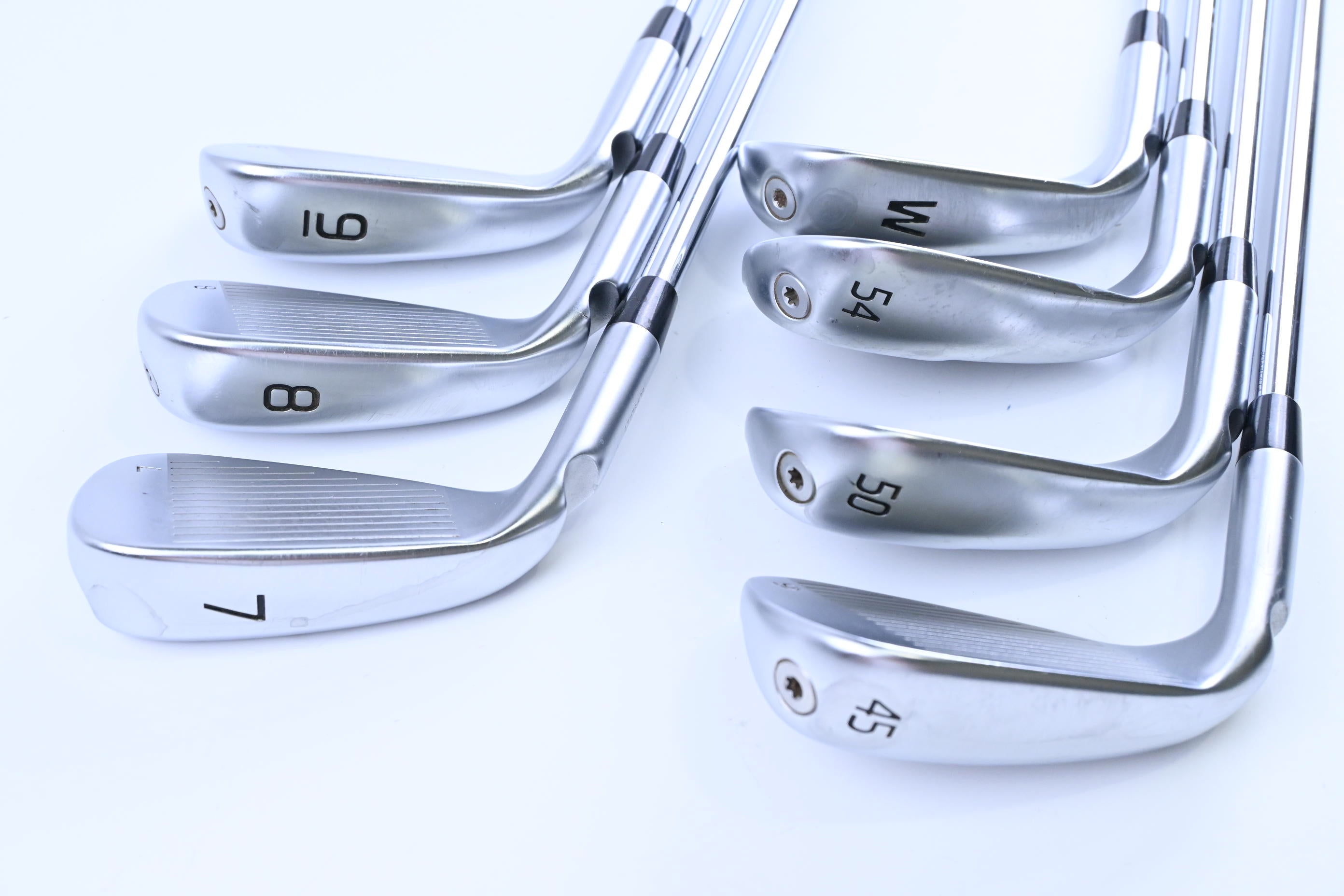 Ping G430 Irons / 7-PW+45°+50°+54° / Black Dot / Regular Flex Elevate MPH 95