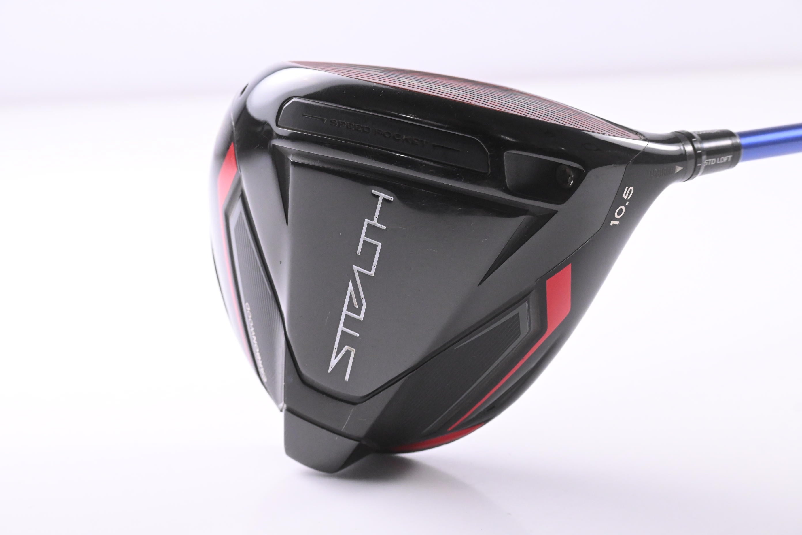 Taylormade Stealth Driver / 10.5 Degree / Regular Flex Fujikura Air Speeder 50
