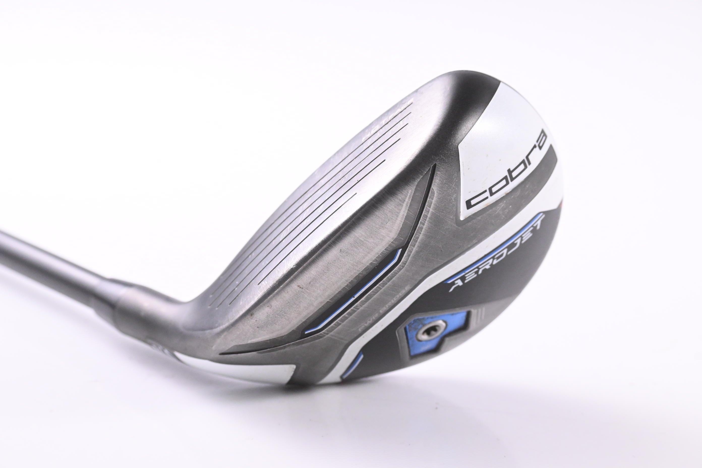 Left Hand Cobra Aerojet #4 Hybrid / 21 Degree / Regular Flex KBS PGI 75 Shaft