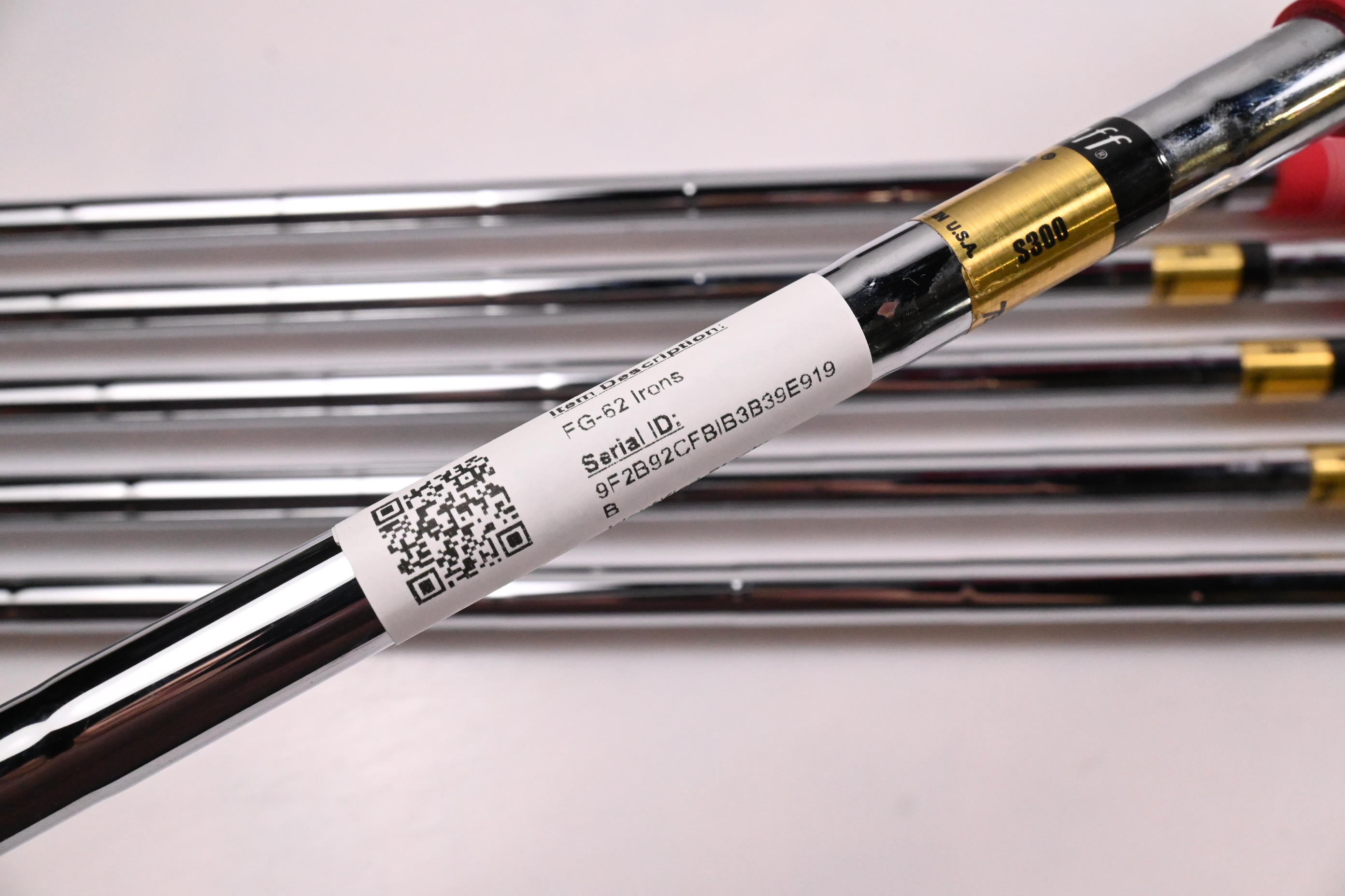Wilson FG-62 Irons / 5-PW / Stiff Flex Dynamic Gold S300 Shafts