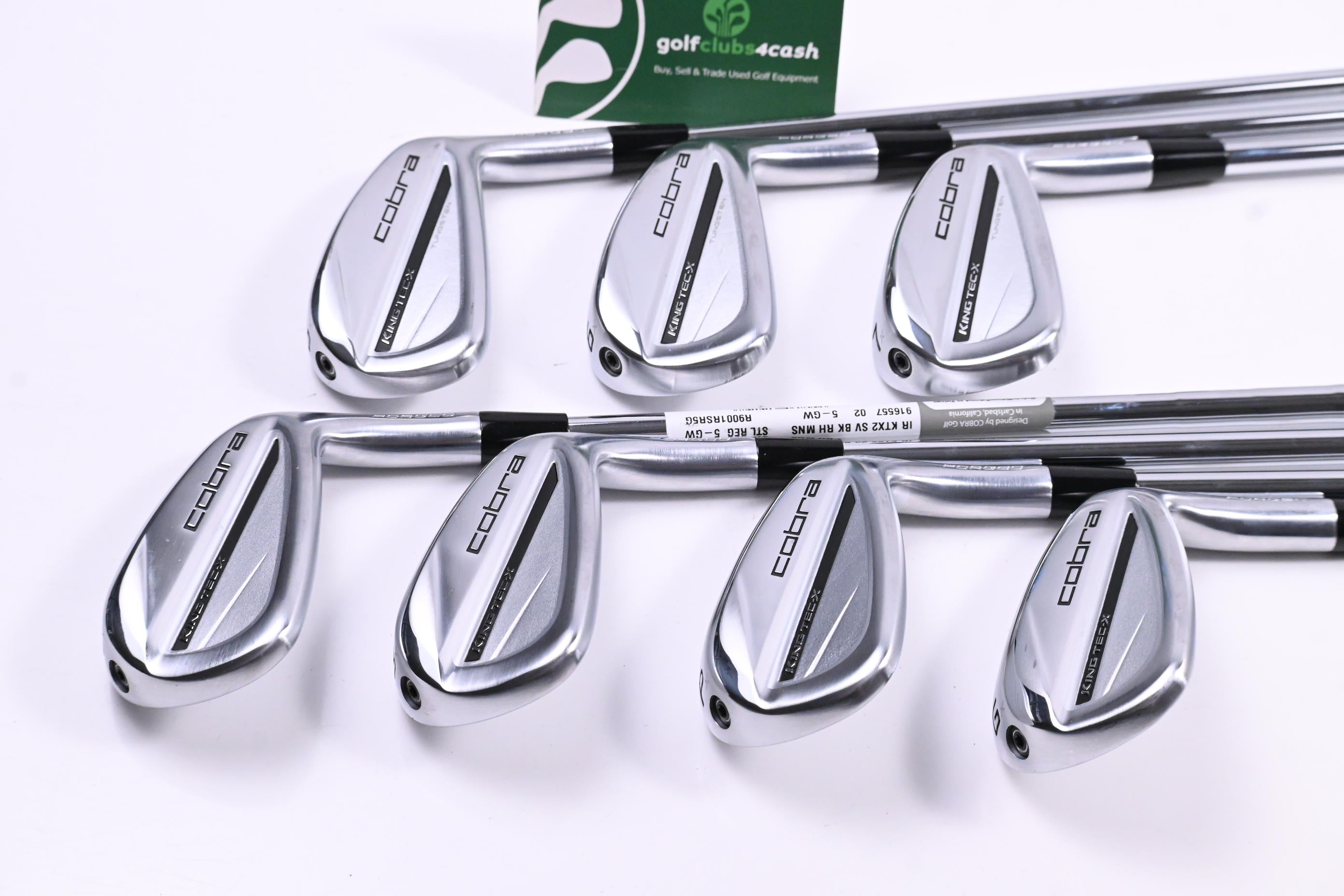 Cobra 2025 King Tec-X Irons / 5-PW+GW / Regular Flex KBS Tour Lite