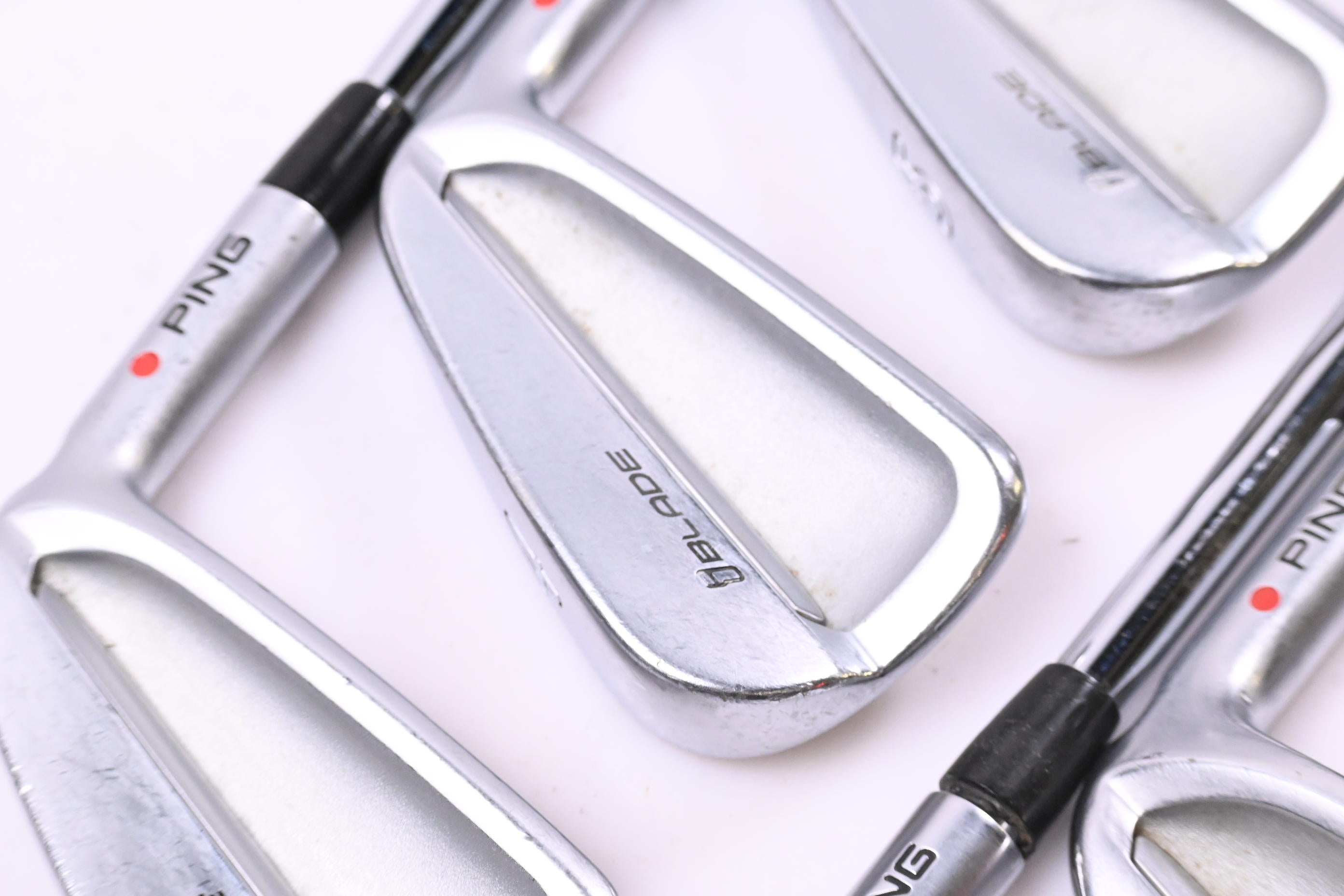 Ping iBlade Irons / 3-PW / Red Dot / Regular Flex Project X Shafts