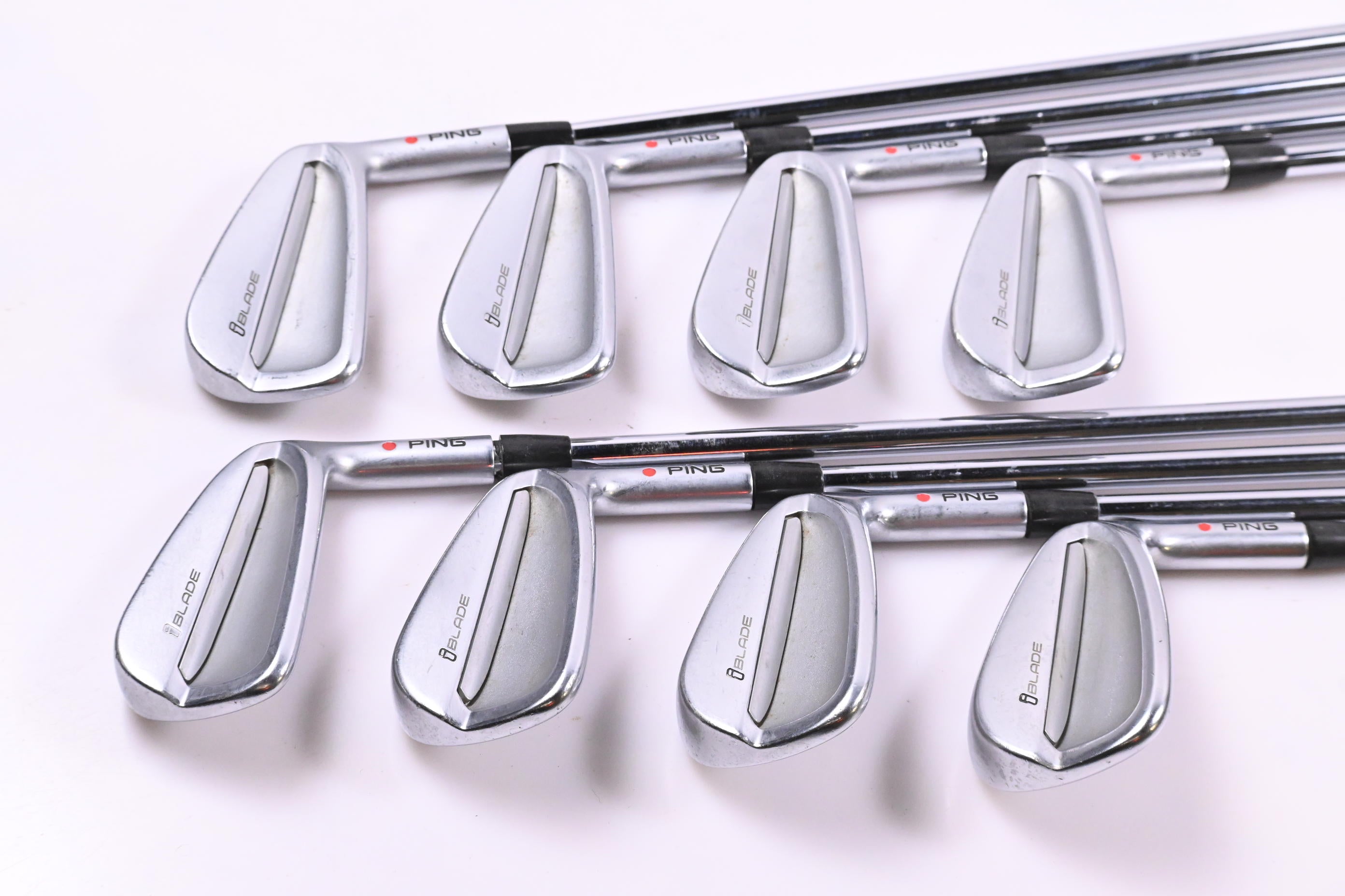Ping iBlade Irons / 3-PW / Red Dot / Regular Flex Project X Shafts