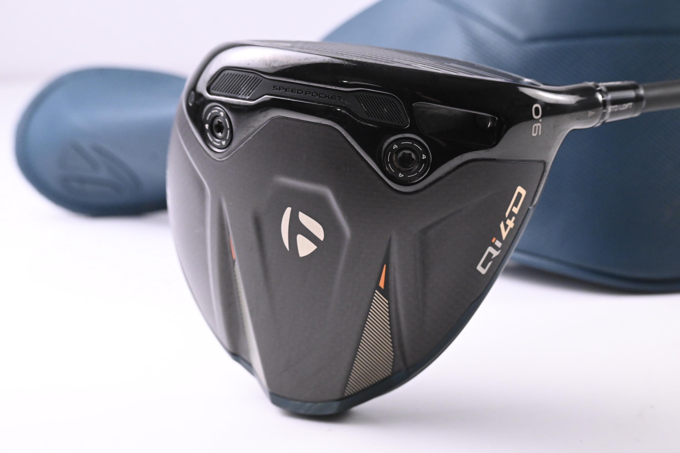 Taylormade Qi4D Driver / 9 Degree / Stiff Flex REAX Blue 50 Shaft