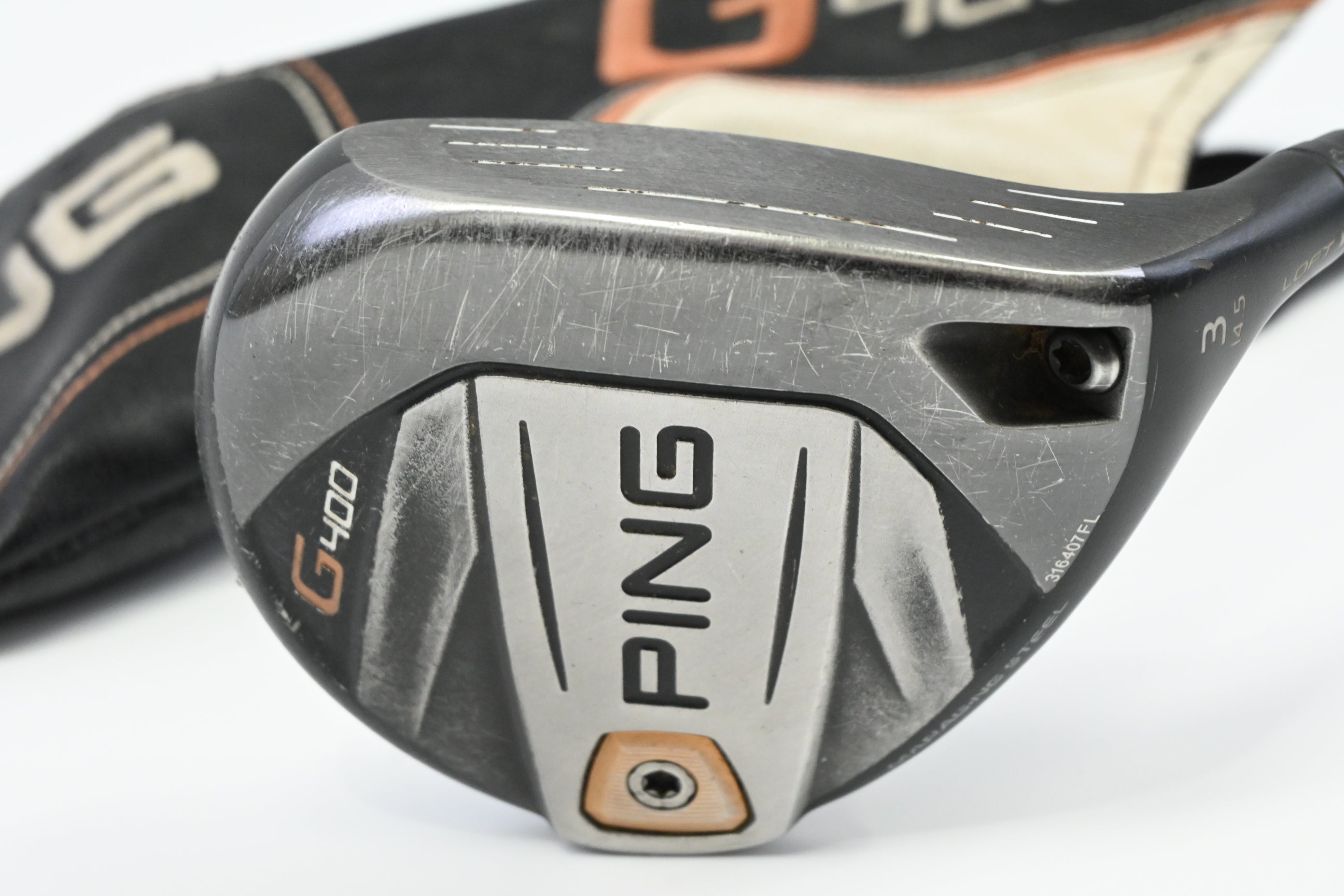 Ping G400 #3 Wood / 14.5 Degree / Regular Flex Ping Alta CB 65 Shaft